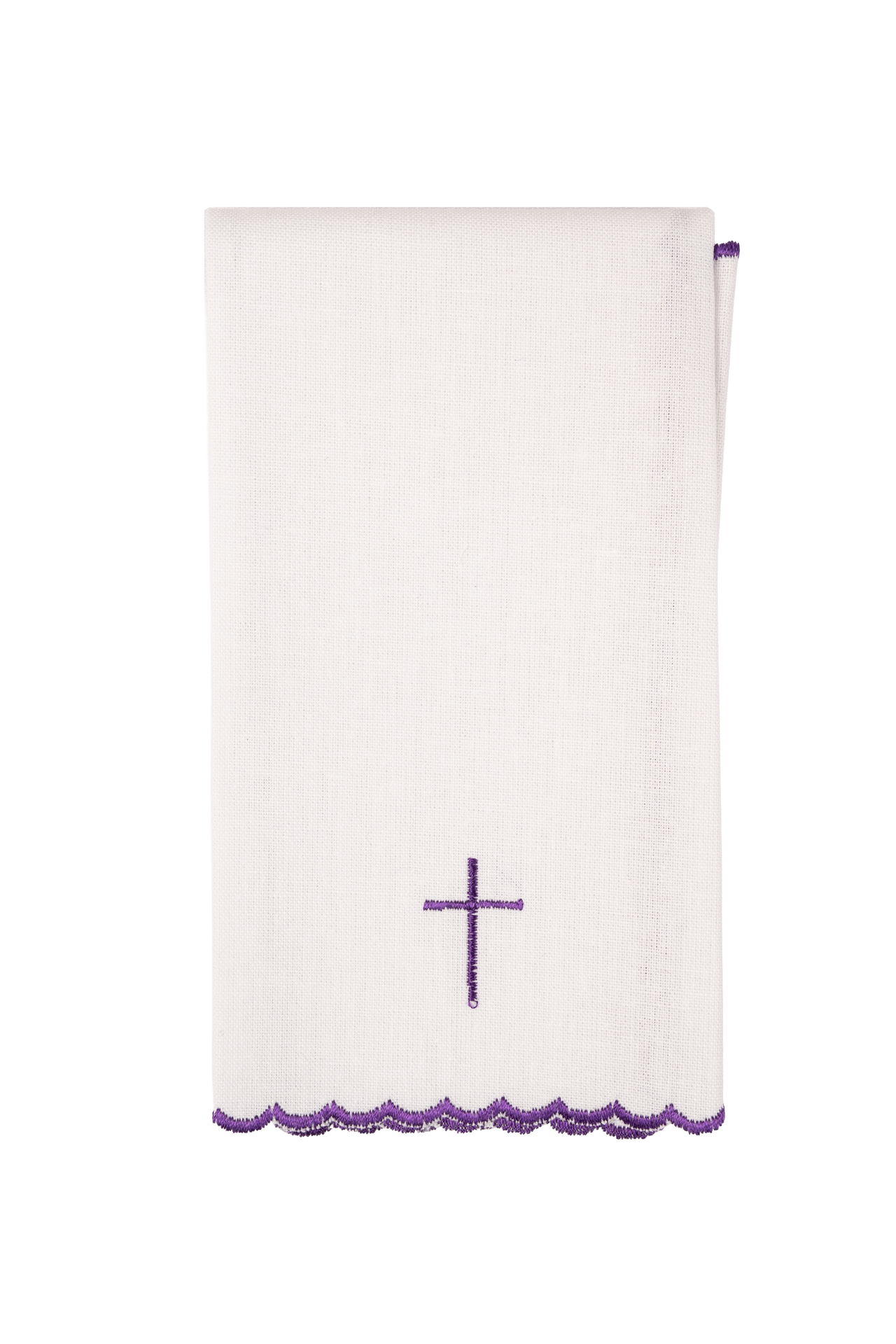 Embroidered chalice linens set Stations of the Cross