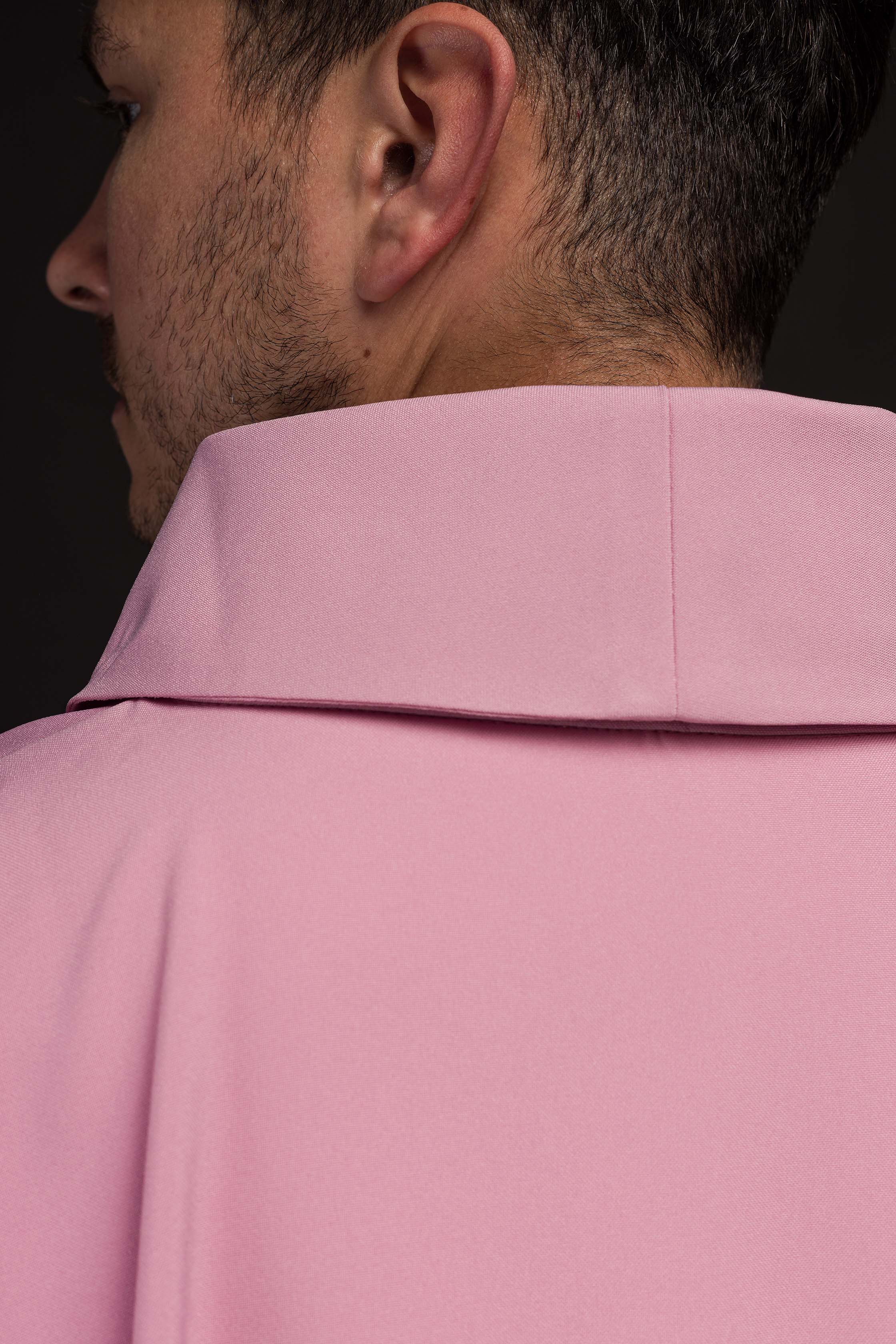 Pink chasuble embroidered with the symbol of Cross IHS - CHASUBLES.COM