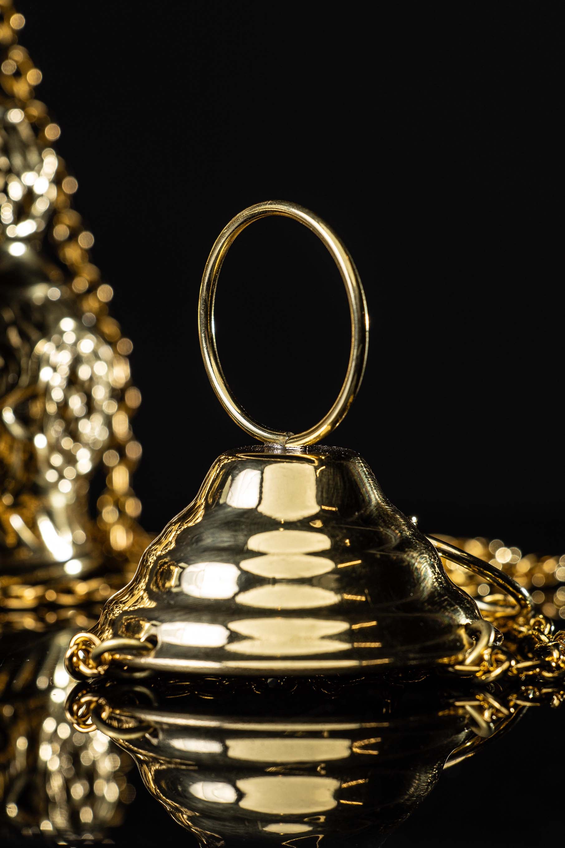 Thurible - brass - 29 cm