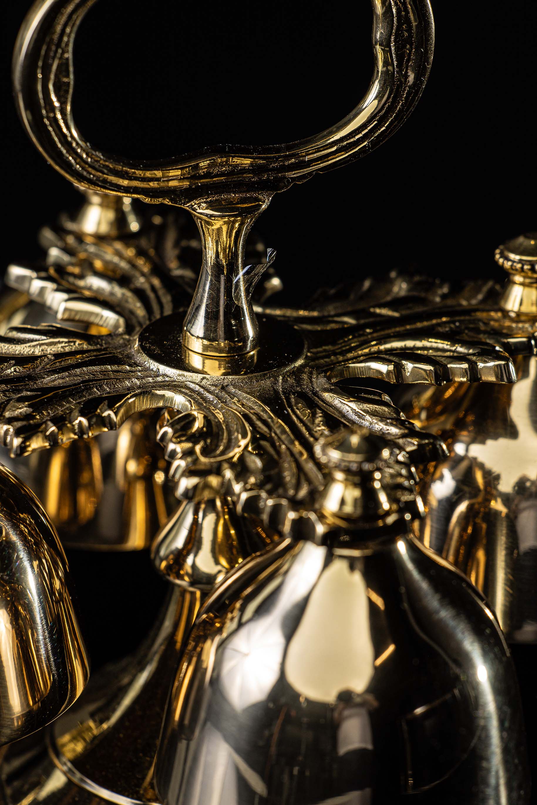 Quadruple bells - brass