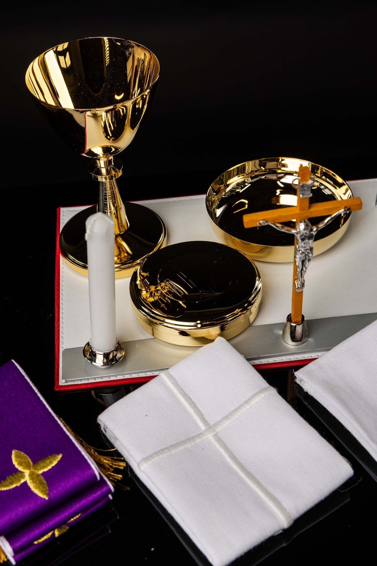 Mission Suitcase with Liturgical Equipment