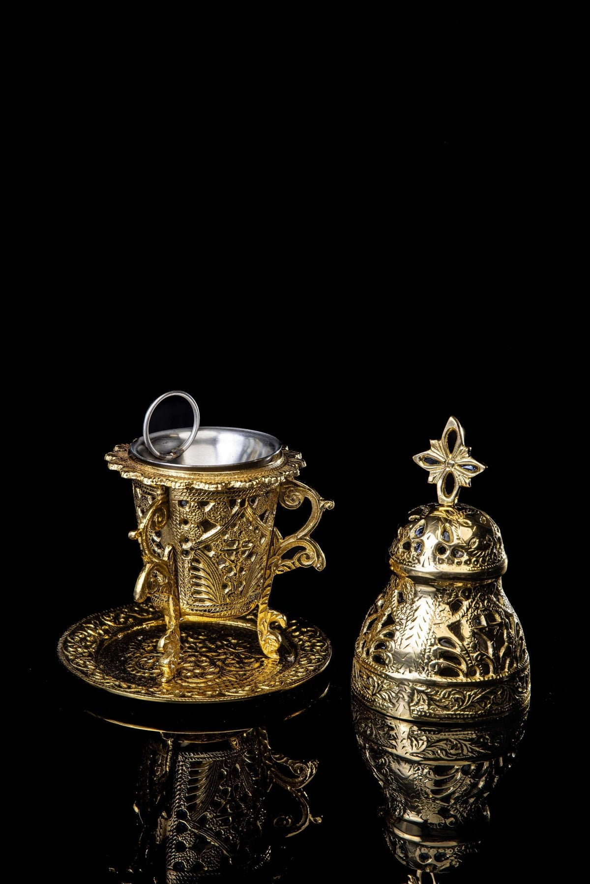 Brass Incense Burner M20000 - CHASUBLES.COM