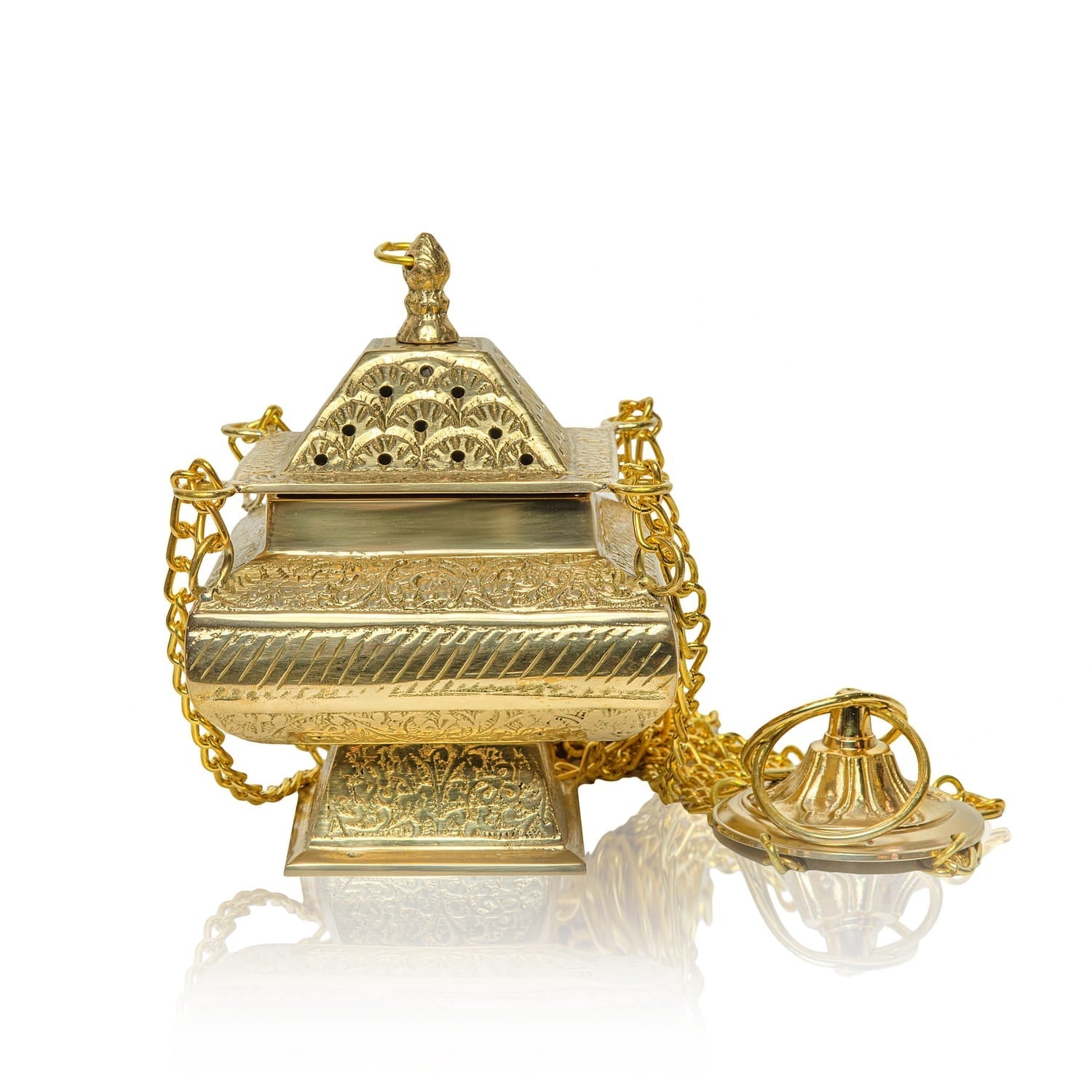 Brass Thurible CE-1029 - CHASUBLES.COM
