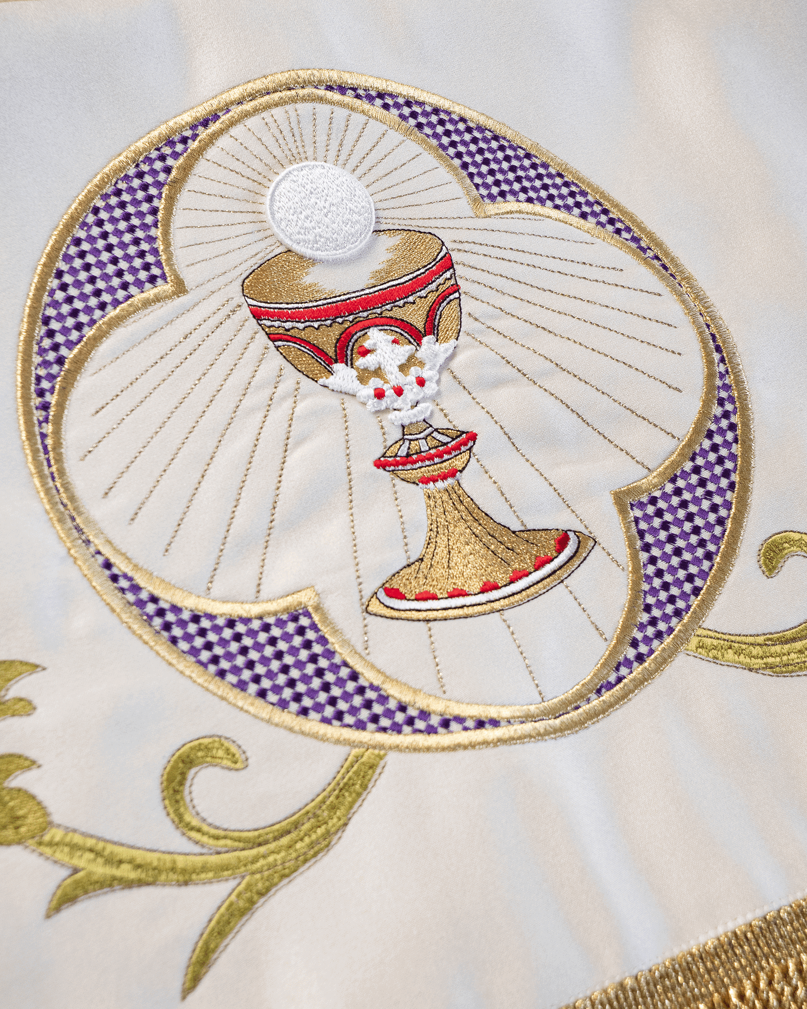 Canopy embroidered with colorful flower motifs KBA/006 130*160 - HAFTINAUSA.COM