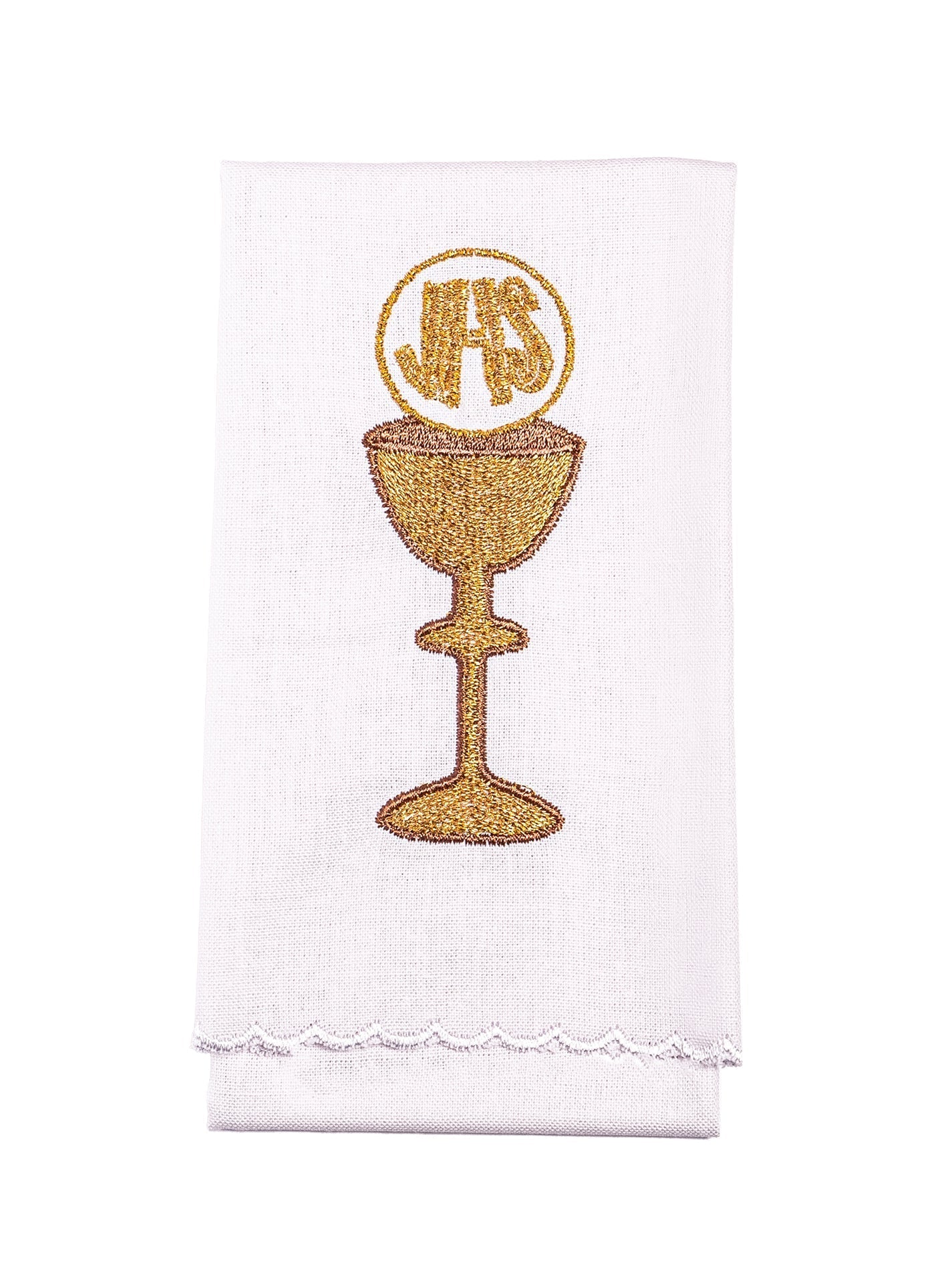 Chalice Linens Embroidered with Chalice Motif KK/058 - HAFTINAUSA.COM