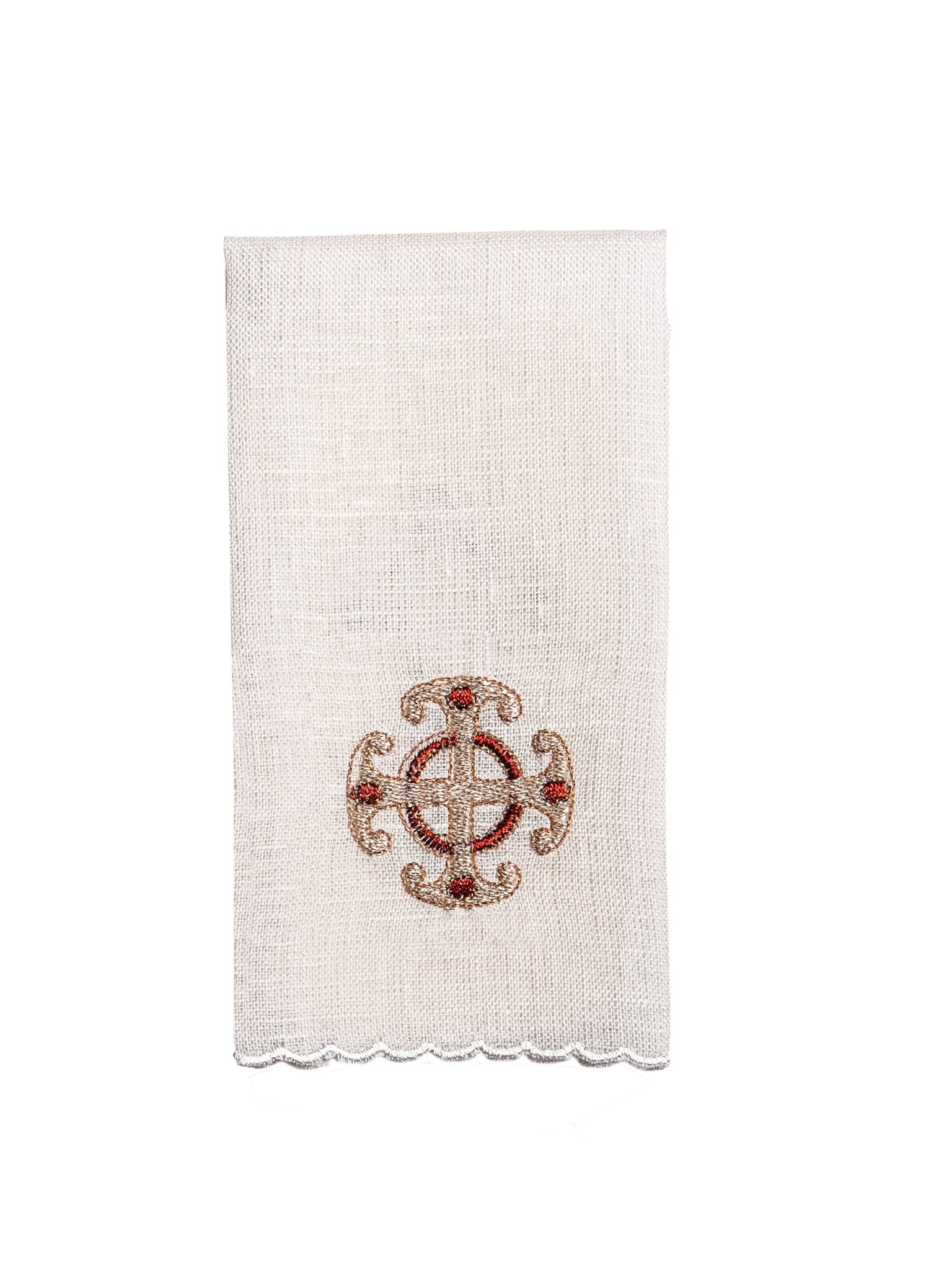 Chalice linens set with rich gold embroidery KKL/036 - CHASUBLES.COM