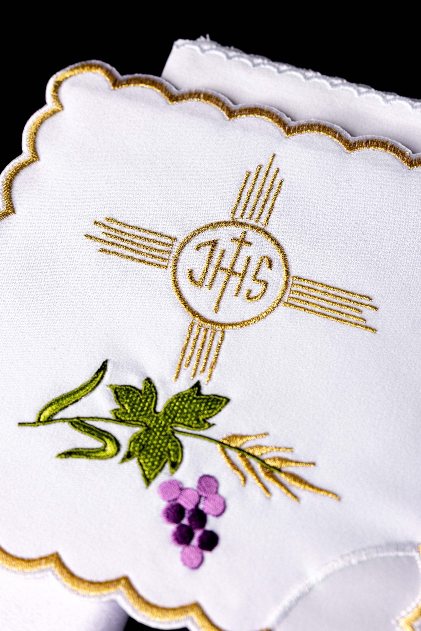 Chalice Linens with Cross Motif KK/012 - CHASUBLES.COM