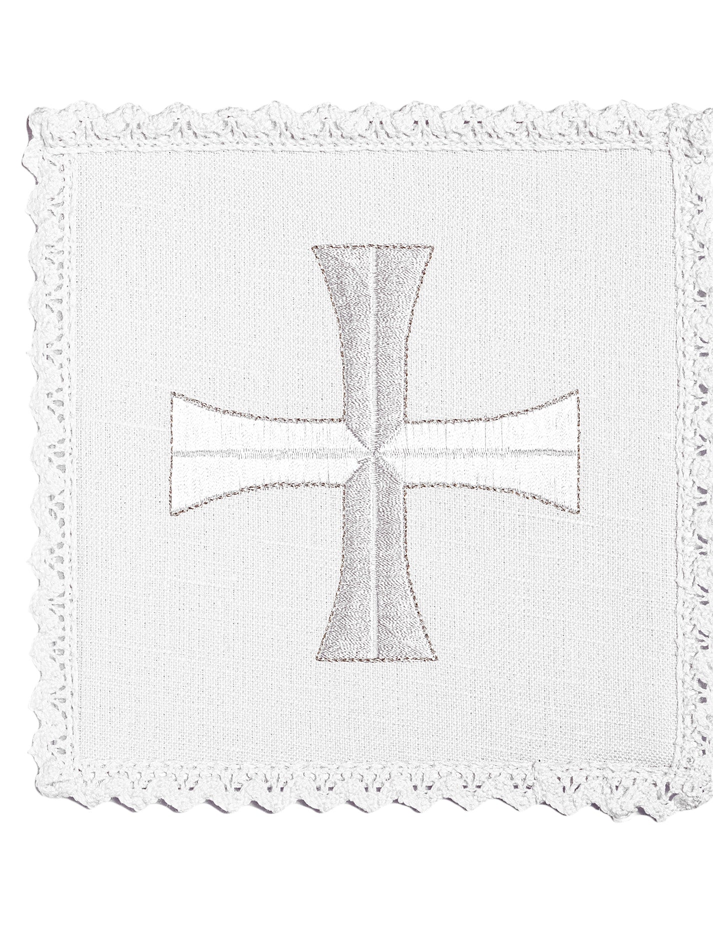 Chalice Linens with Delicate Cross Embroidery KKL/010 - HAFTINAUSA.COM