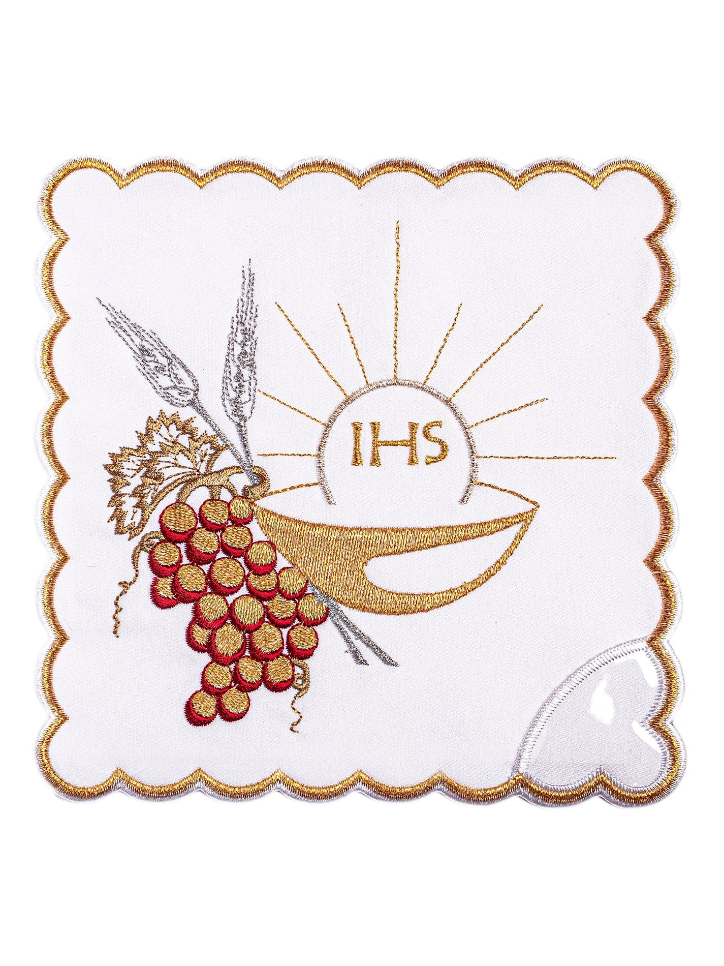Chalice Linens with Eucharistic Chalice Embroidery KK/046 - HAFTINAUSA.COM