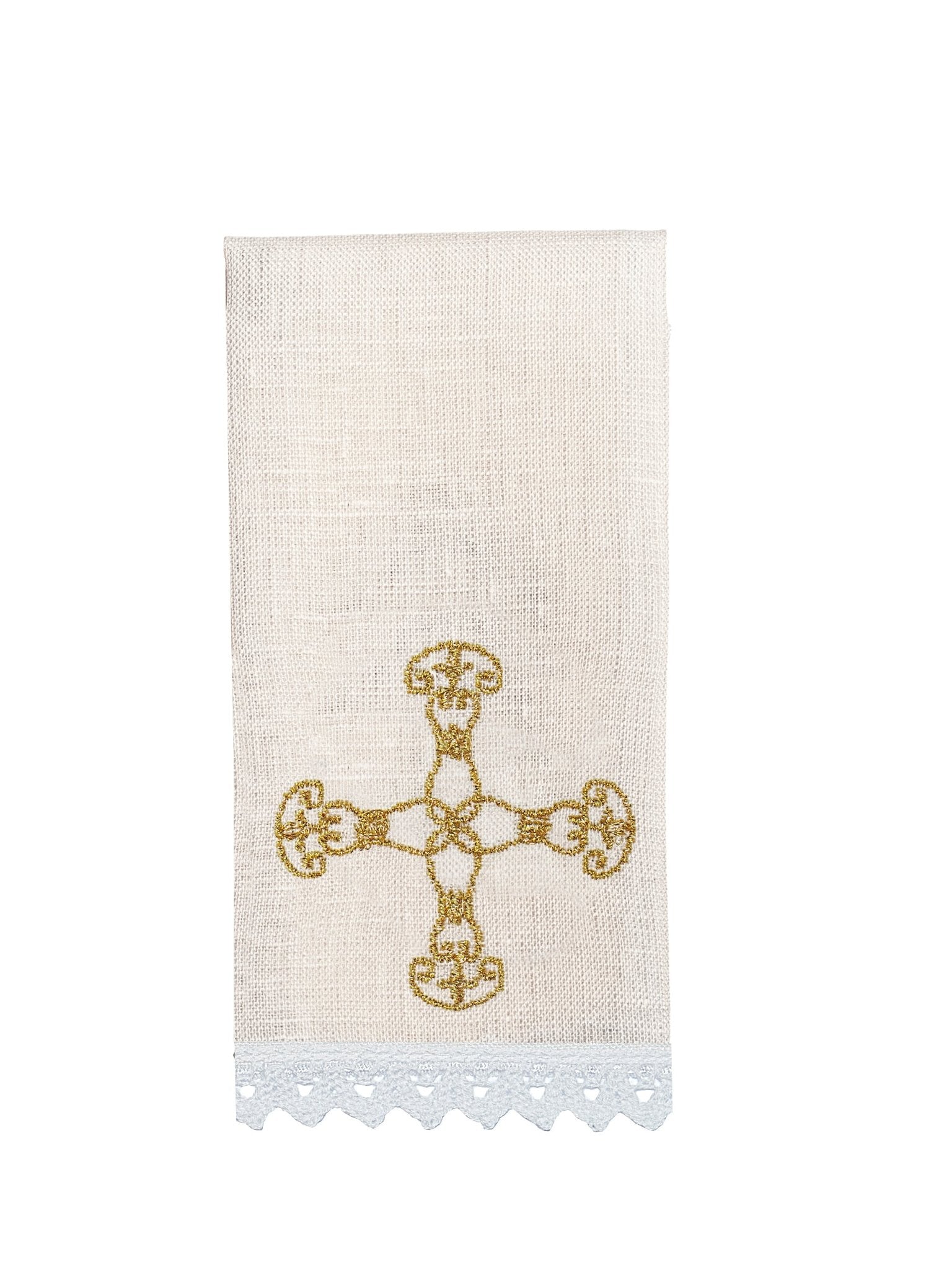 Chalice Set with metal cross emblem HA/5010 - HAFTINAUSA.COM