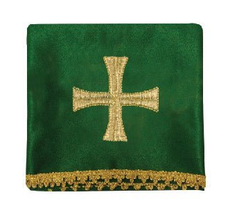 Chalice veil in 4 colors with golden cross embroidery KWB/002/20 50X50 (4szt) - HAFTINAUSA.COM