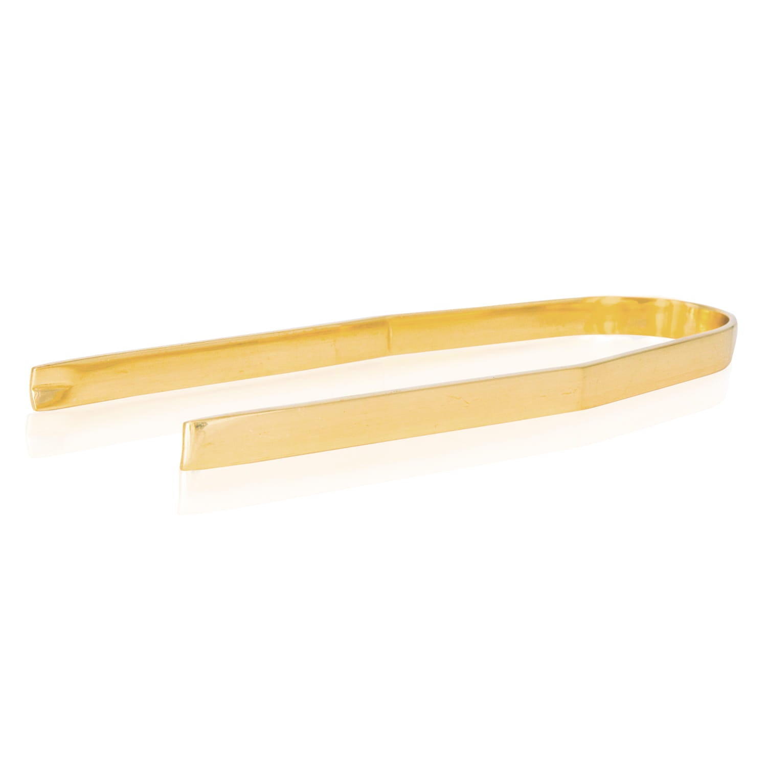 Charcoal tongs - brass TG - 1001 - HAFTINAUSA.COM