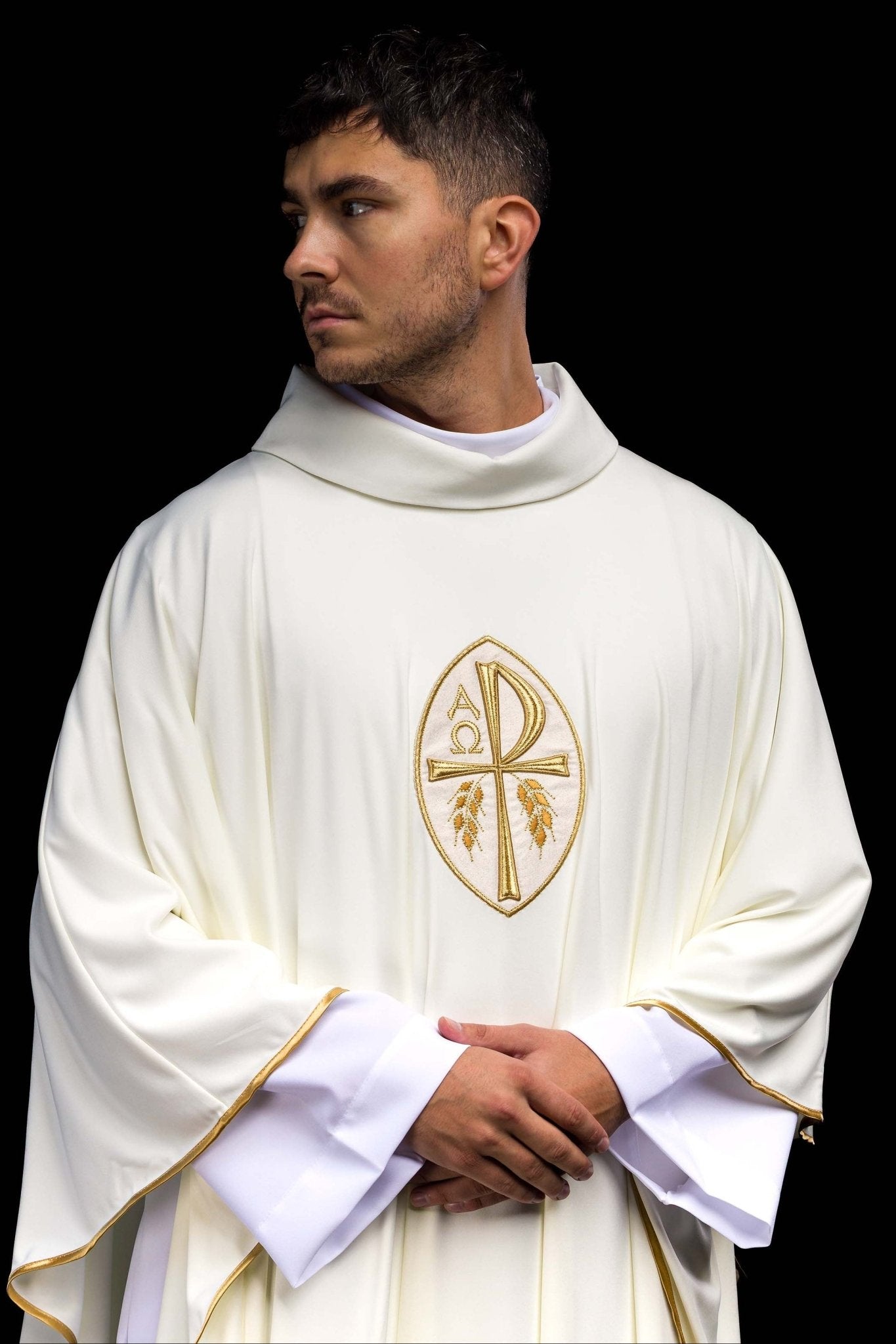 Chasuble made of breathing SACROLITE texture KOR/387/05/78 - CHASUBLES.COM