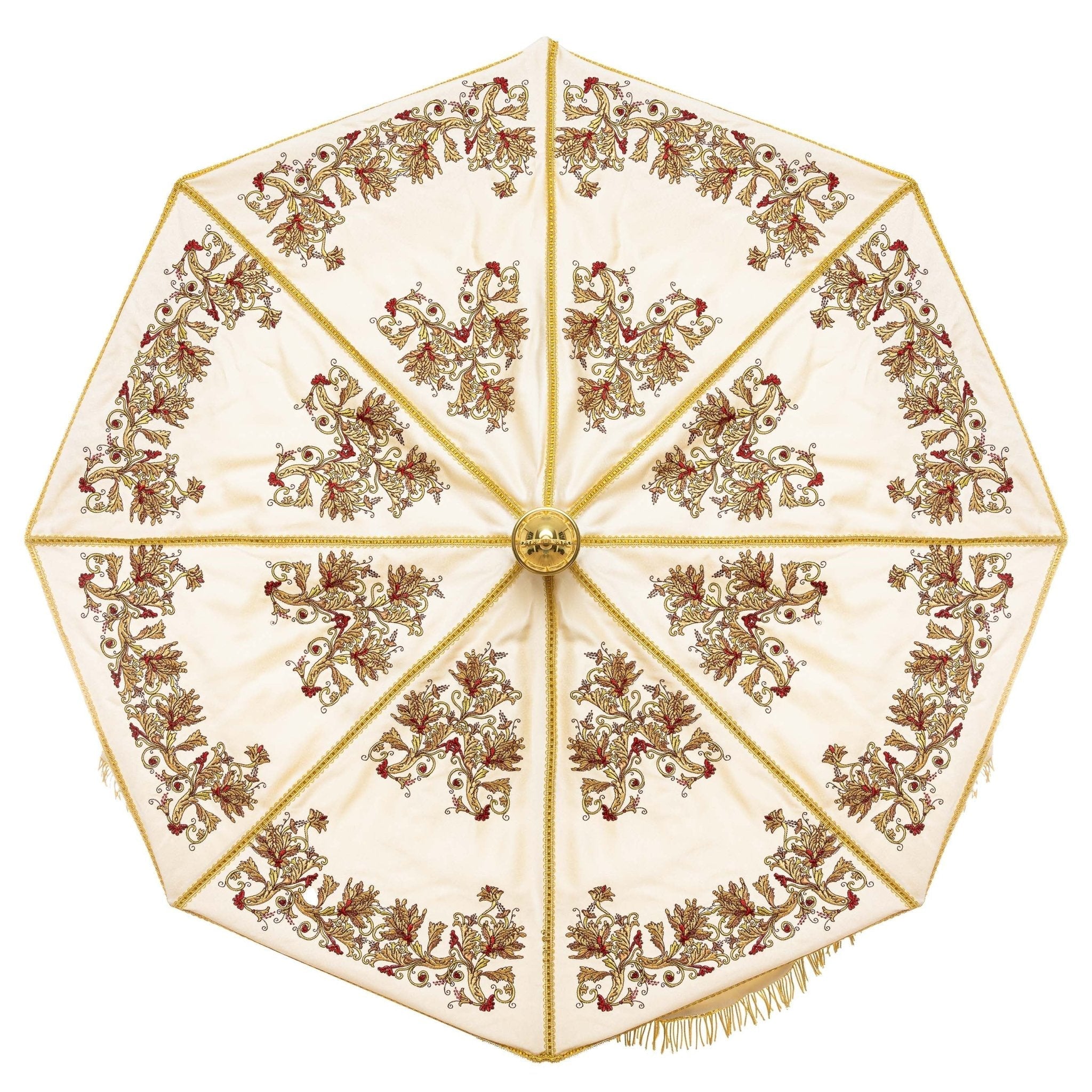 Ecru Processional Umbrella KPP/006/05/20 - HAFTINAUSA.COM