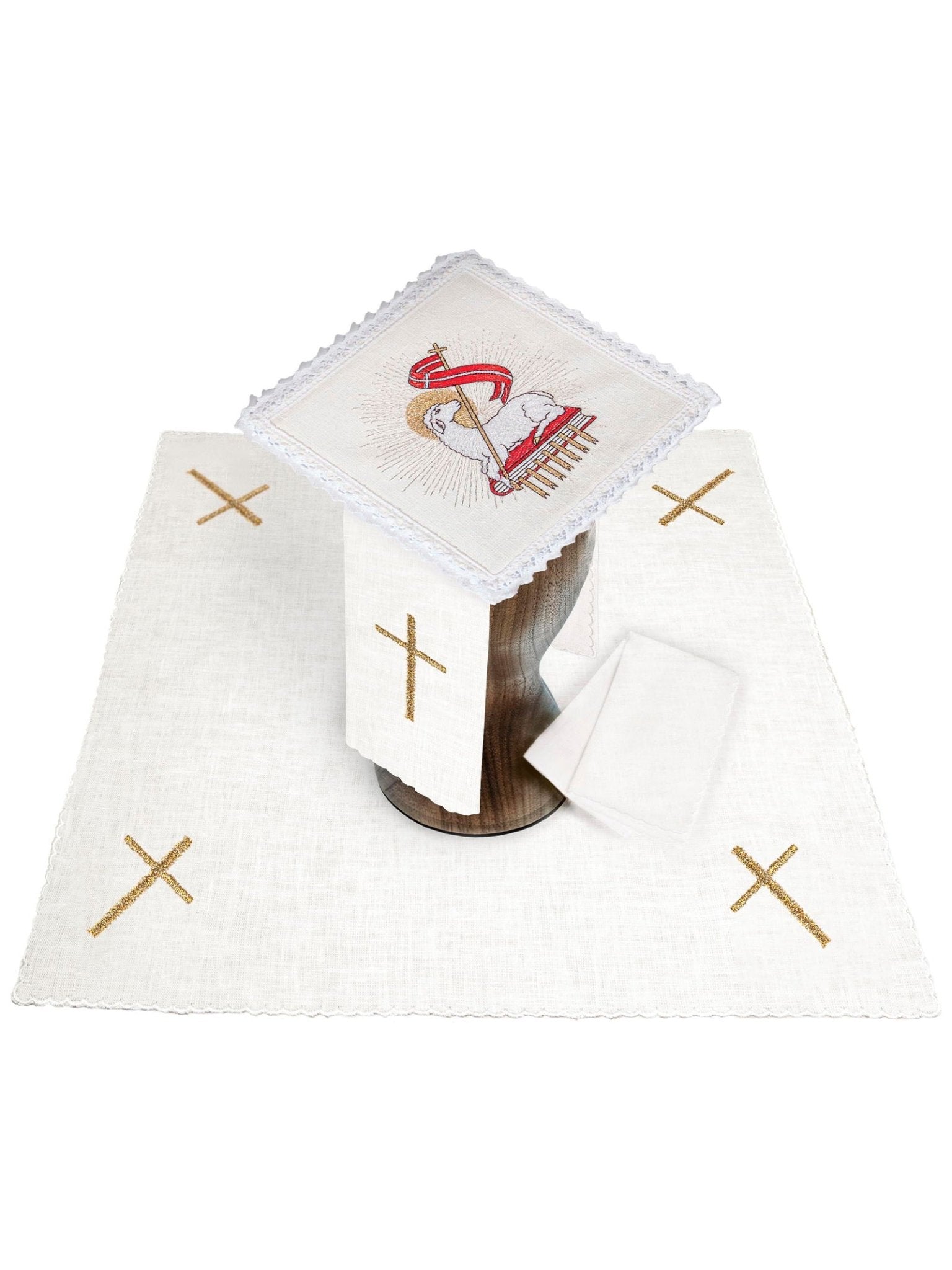 Embroidered altar linen Lamb of God KKL/1 KKL/100 - HAFTINAUSA.COM