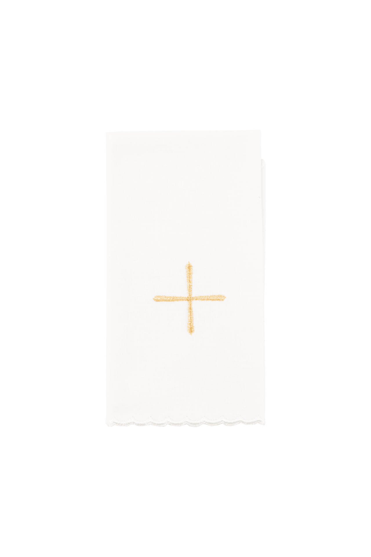 Embroidered chalice linens set green velvet KDT/5034/01/W - CHASUBLES.COM