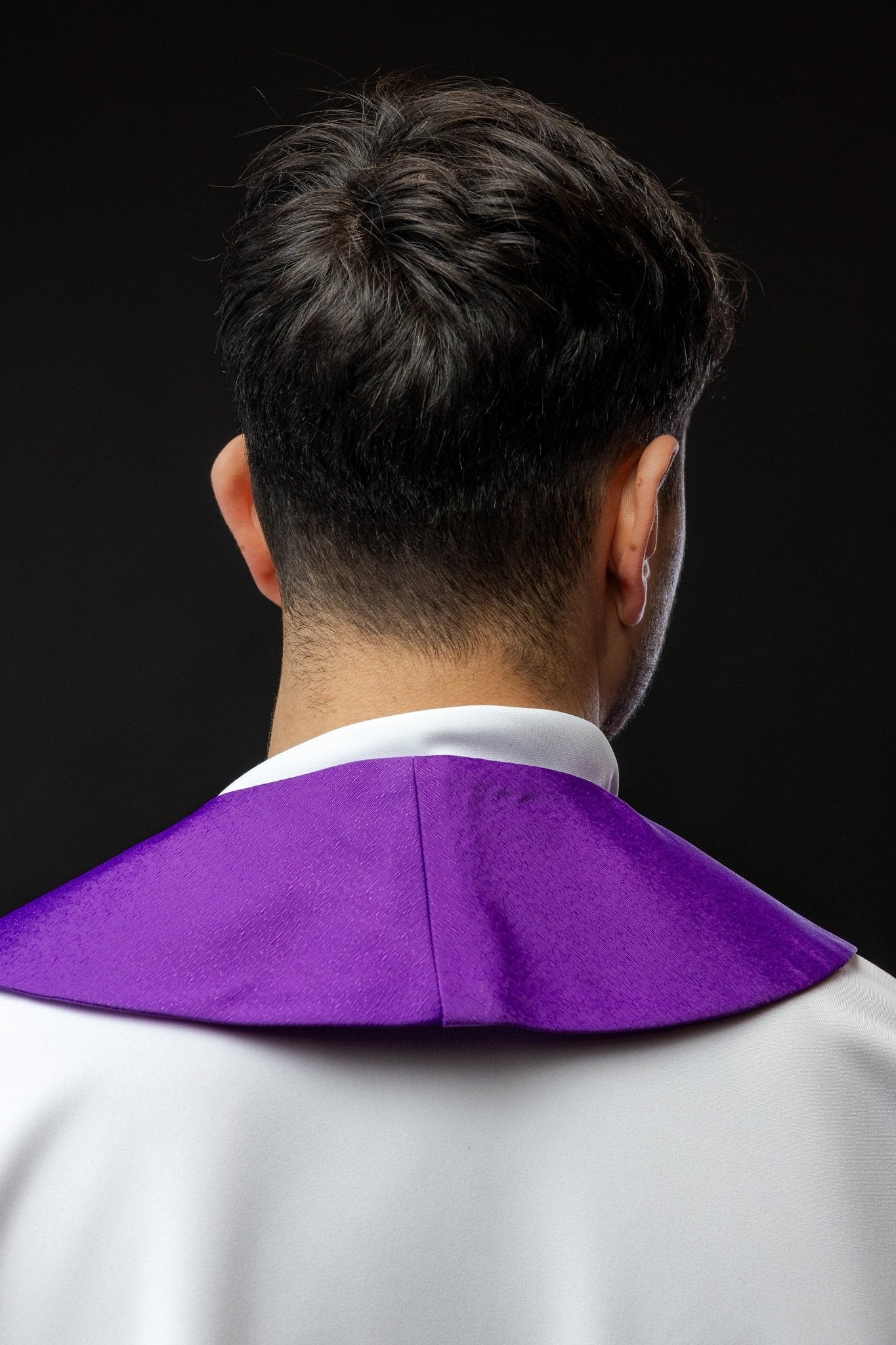 Embroidered stole for Lent with Jesus S - 2060 - 03 - 43 - HAFTINAUSA.COM