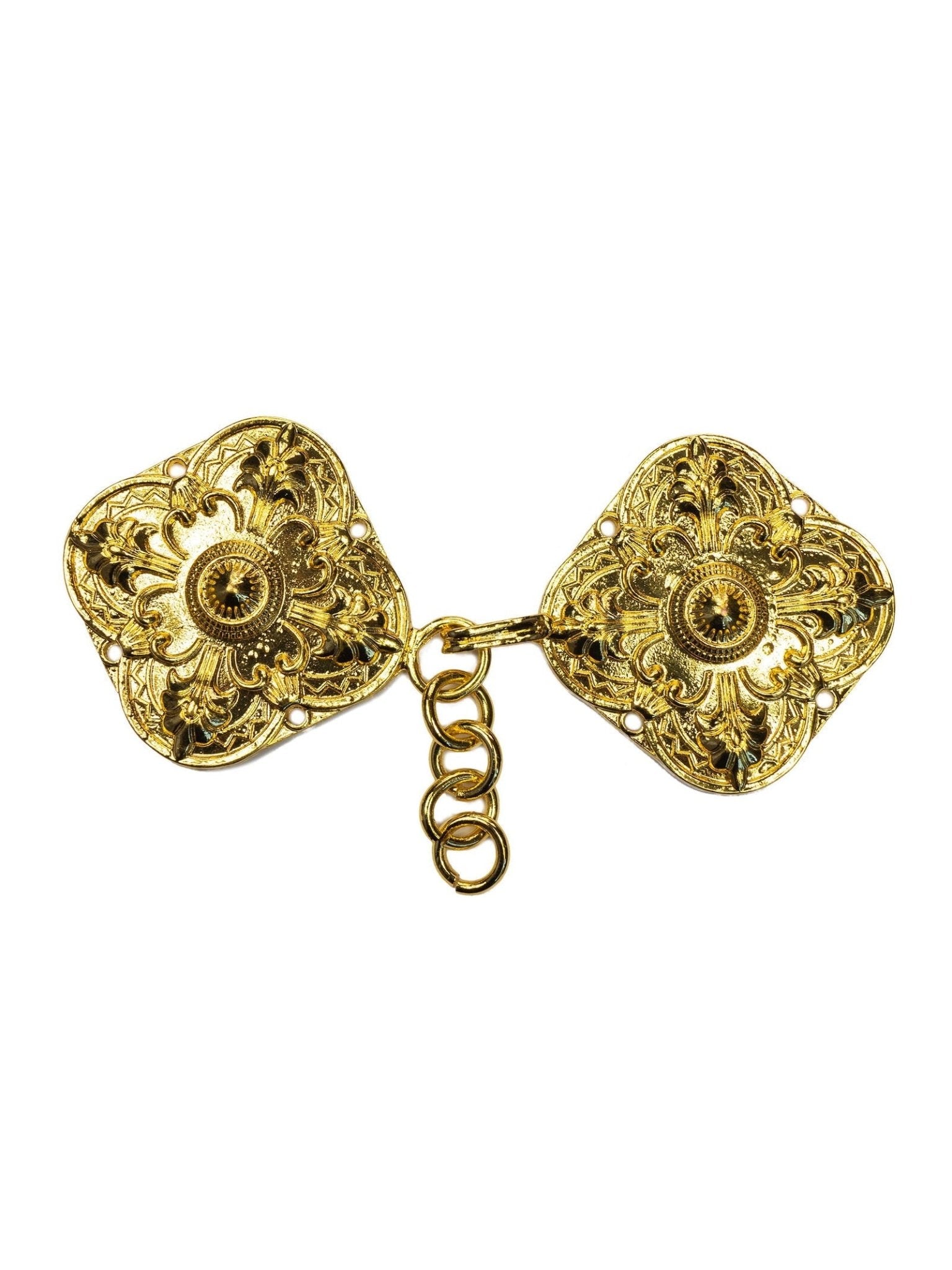 Golden classic clasp for cope KZP/001 - HAFTINAUSA.COM