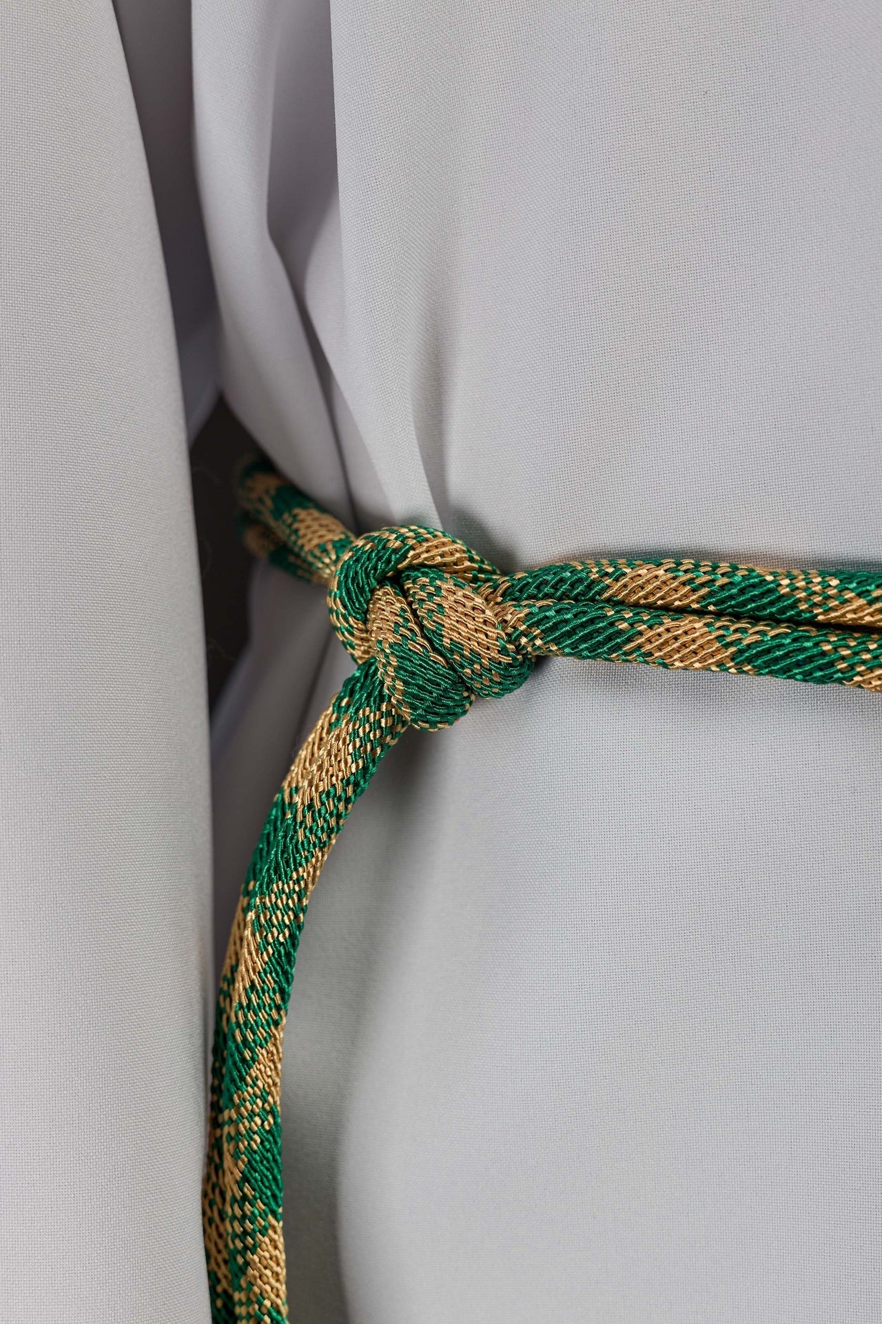 Green and Gold Liturgical Cincture Premium CIN/806 - CHASUBLES.COM