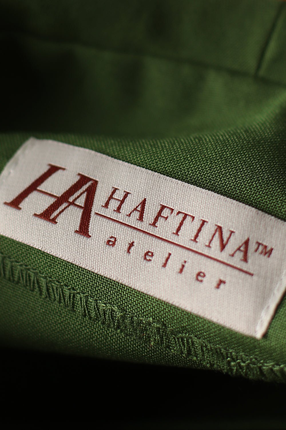 Green chasuble with IHS and PAX embroidery KOR/119/01/01 ZIELONY - HAFTINAUSA.COM