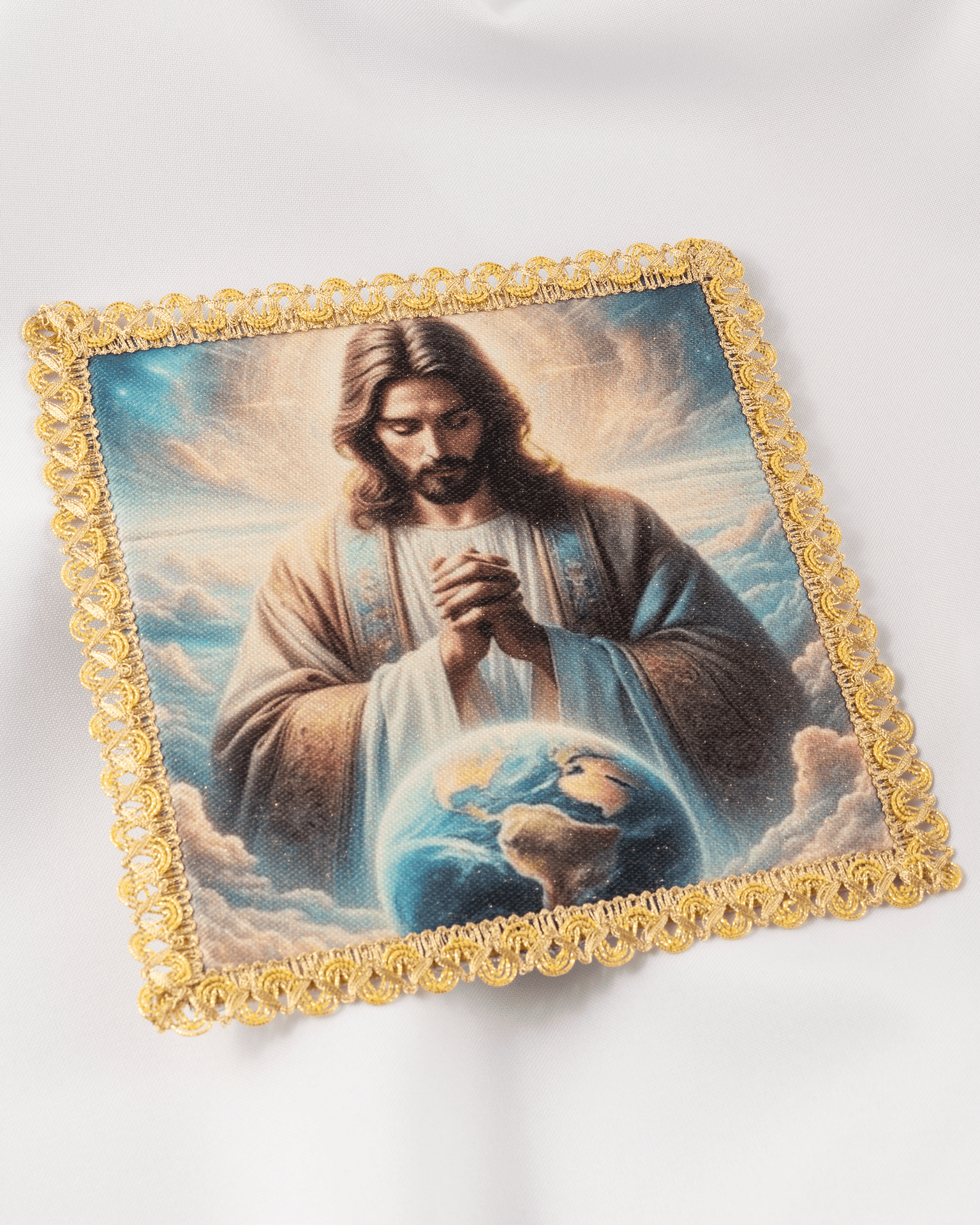 Pall with the Image of Christ the King of the Universe KDT/5571/S/5 18*18 - CHASUBLES.COM