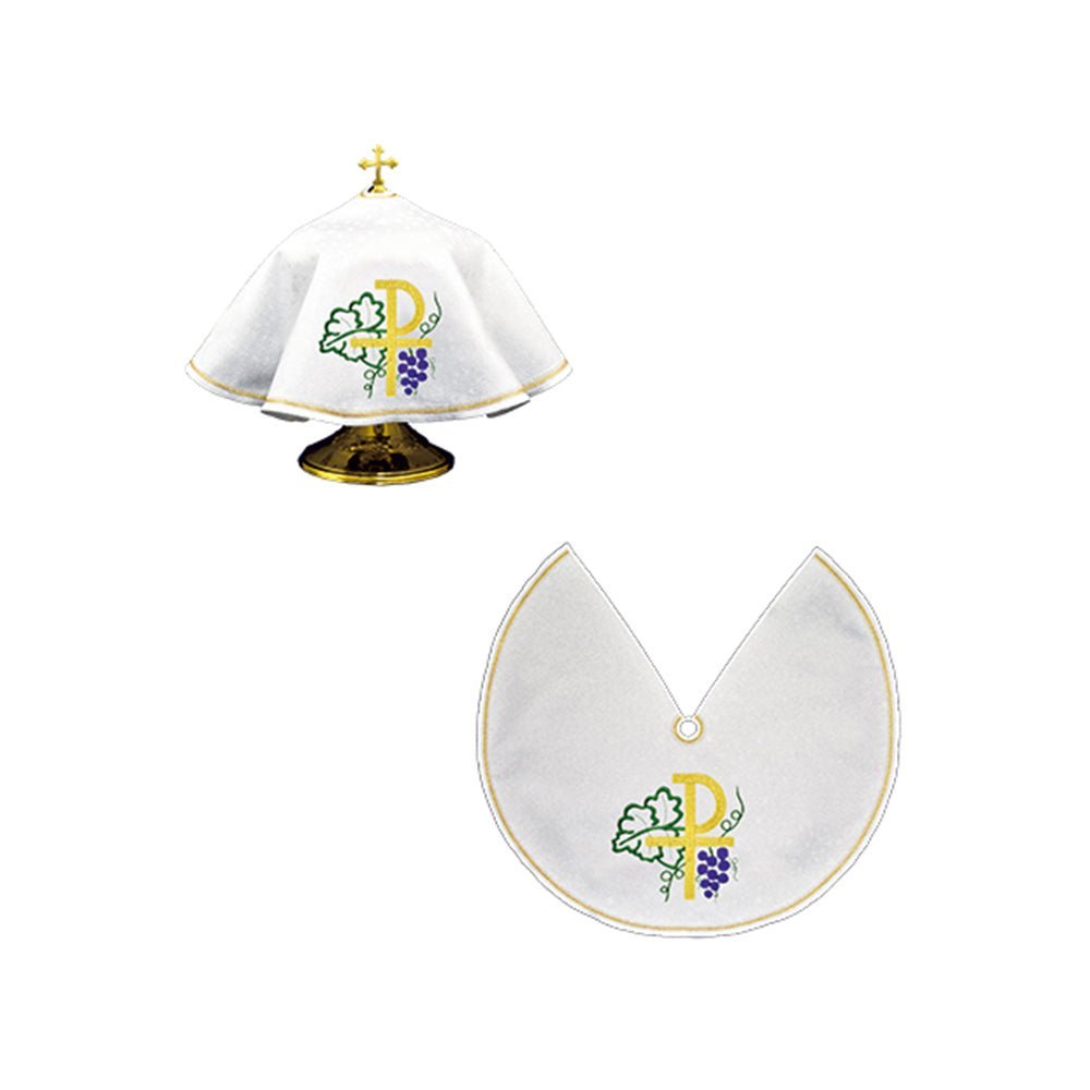 PAX motif tin veil KWE/002/C/04 45cm BIAŁY - HAFTINAUSA.COM