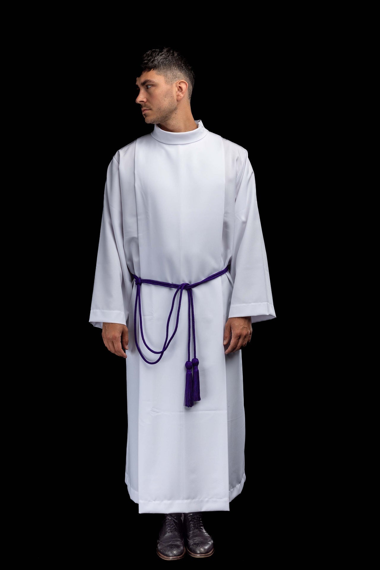 Purple Liturgical Cincture CIN/813 - CHASUBLES.COM
