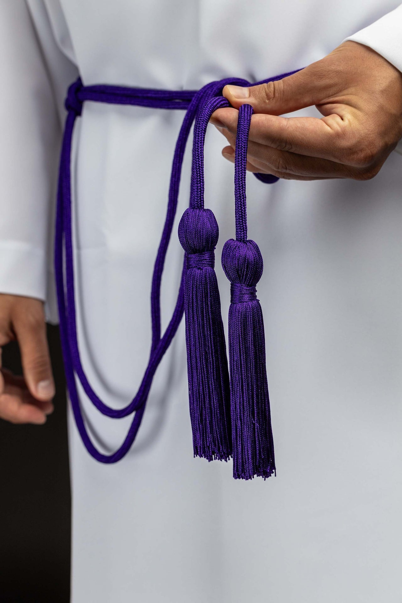 Purple Liturgical Cincture CIN/813 - CHASUBLES.COM