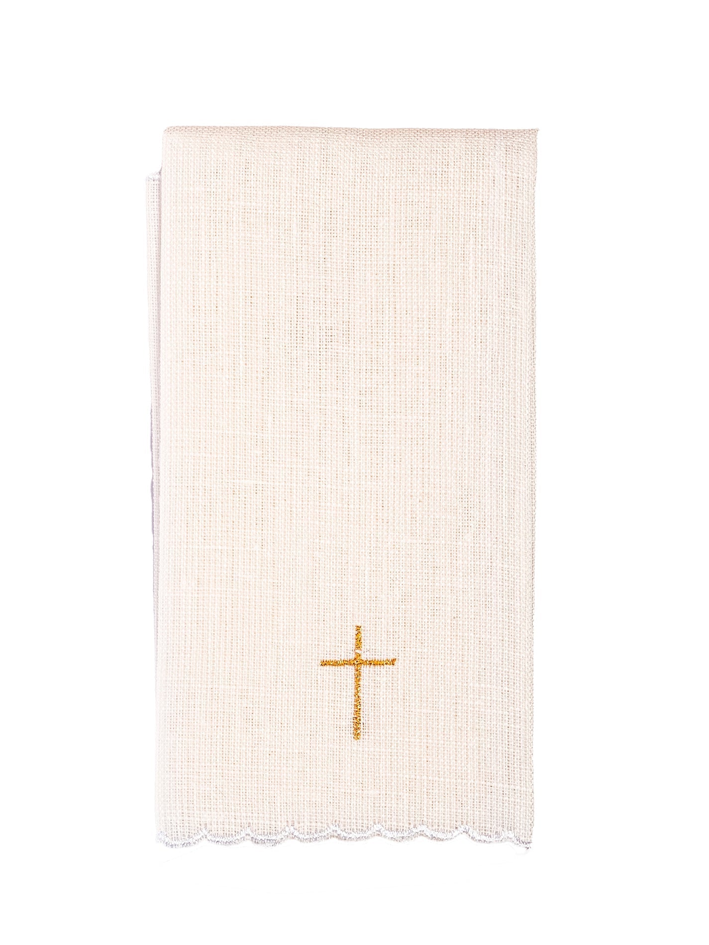 Puryfikaterz haftowany lniany KPUL/100 25*48cm. LEN - HAFTINAUSA.COM