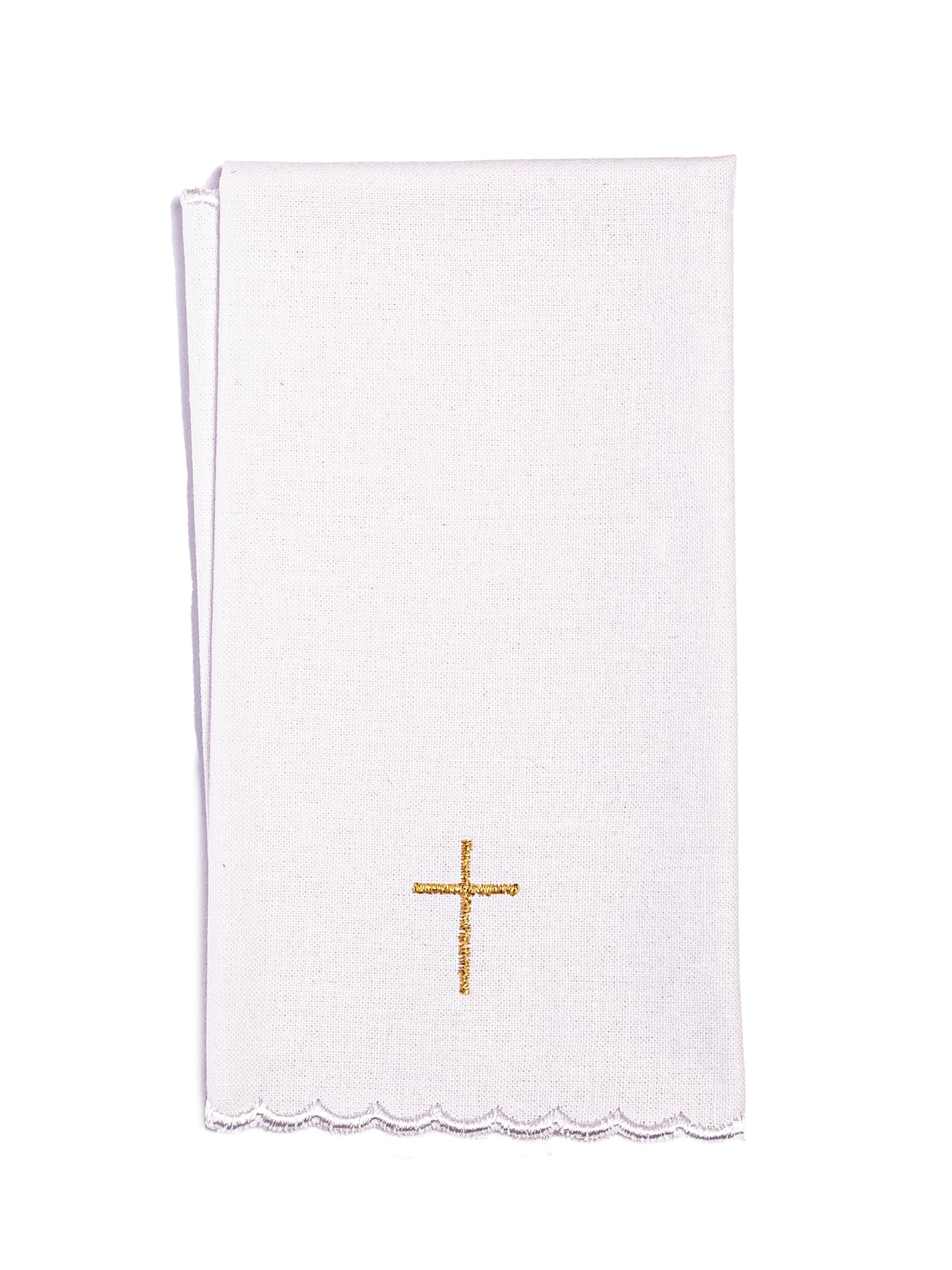 Red and gold chalice linen KK/158 - HAFTINAUSA.COM