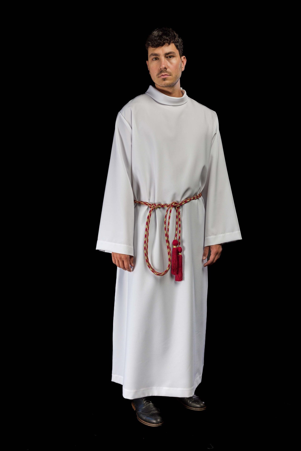 Red and Gold Liturgical Cincture CIN/802 - CHASUBLES.COM