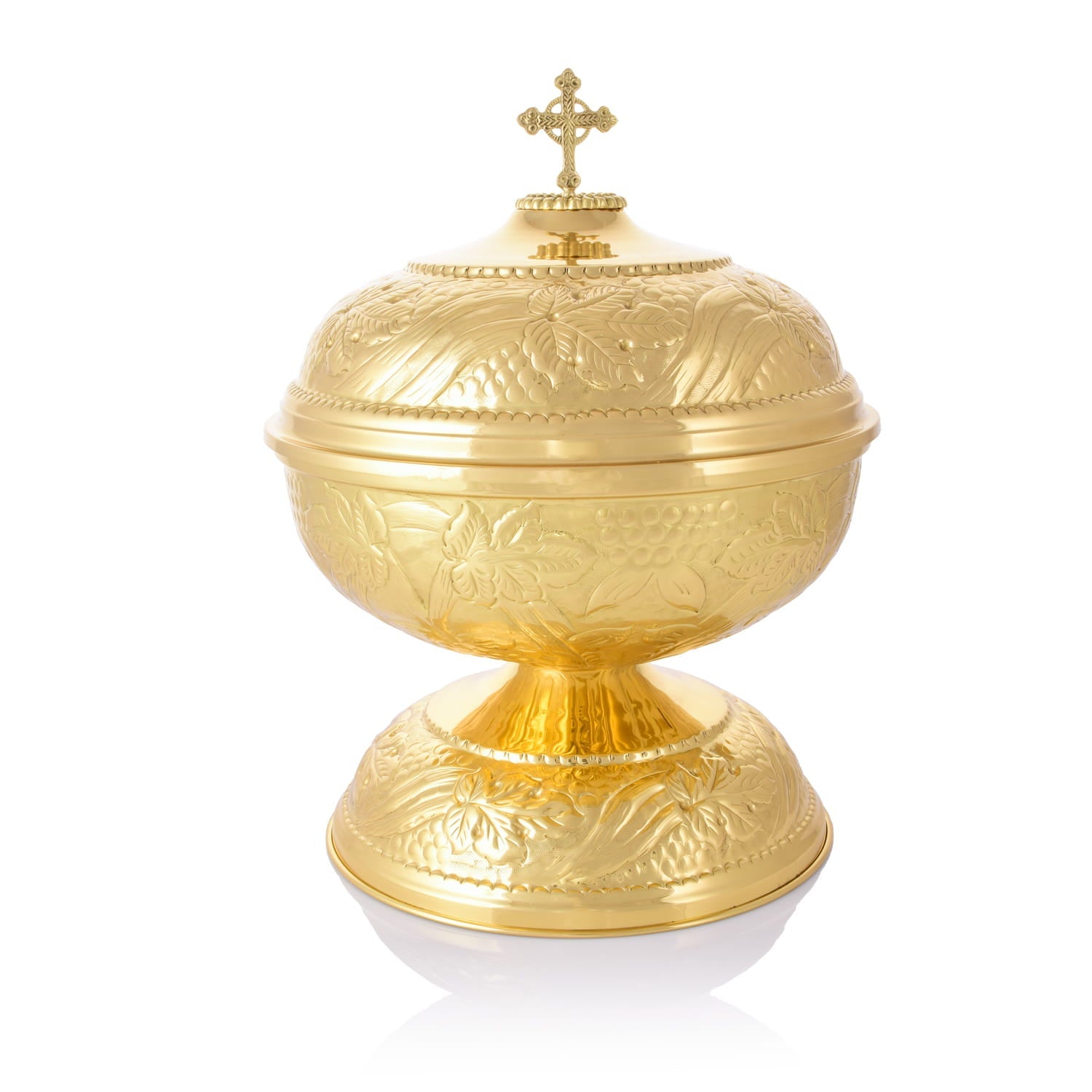 Baptismal Font – Brass - CHASUBLES.COM