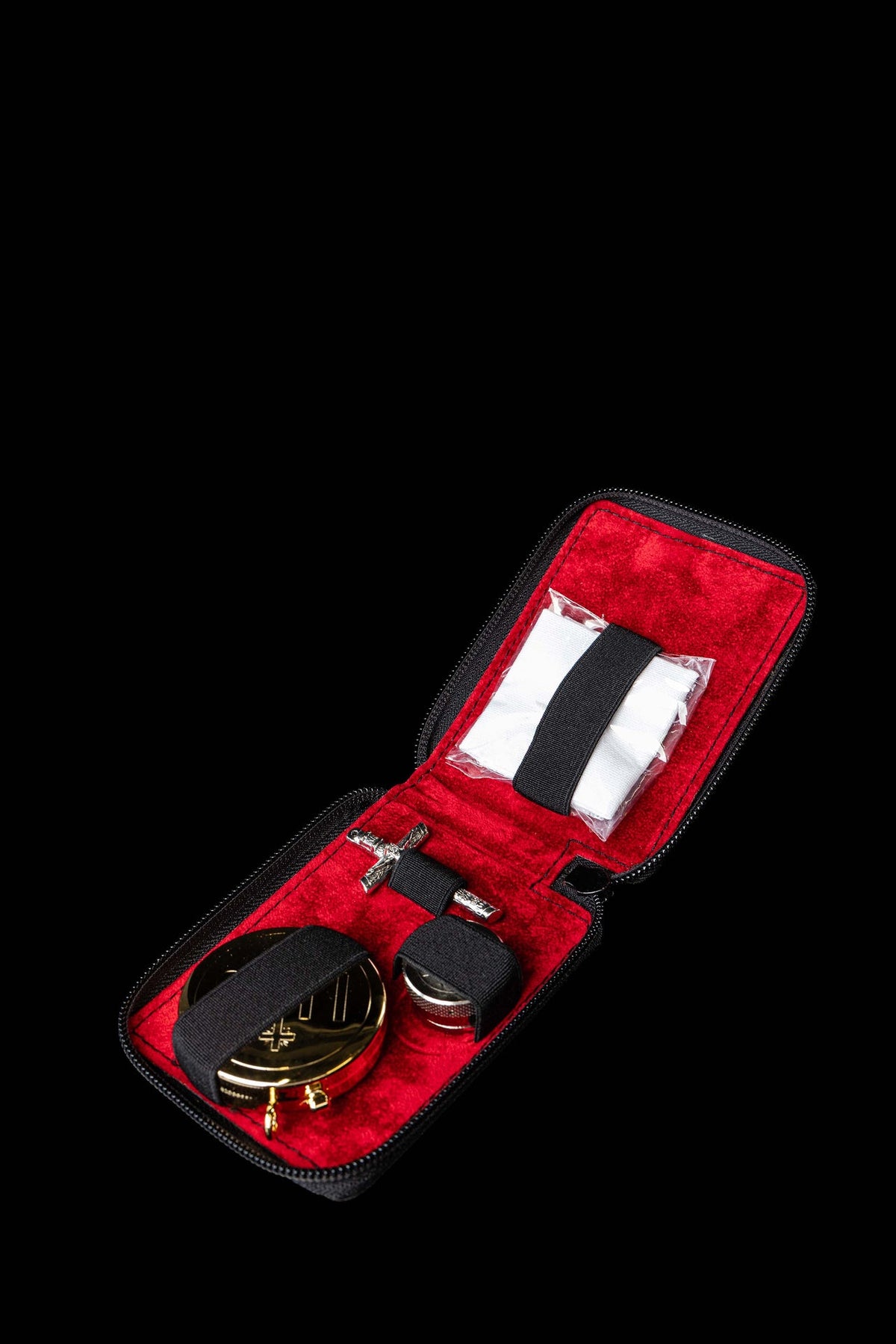 Burse with Liturgical Accessories in a Hard Case