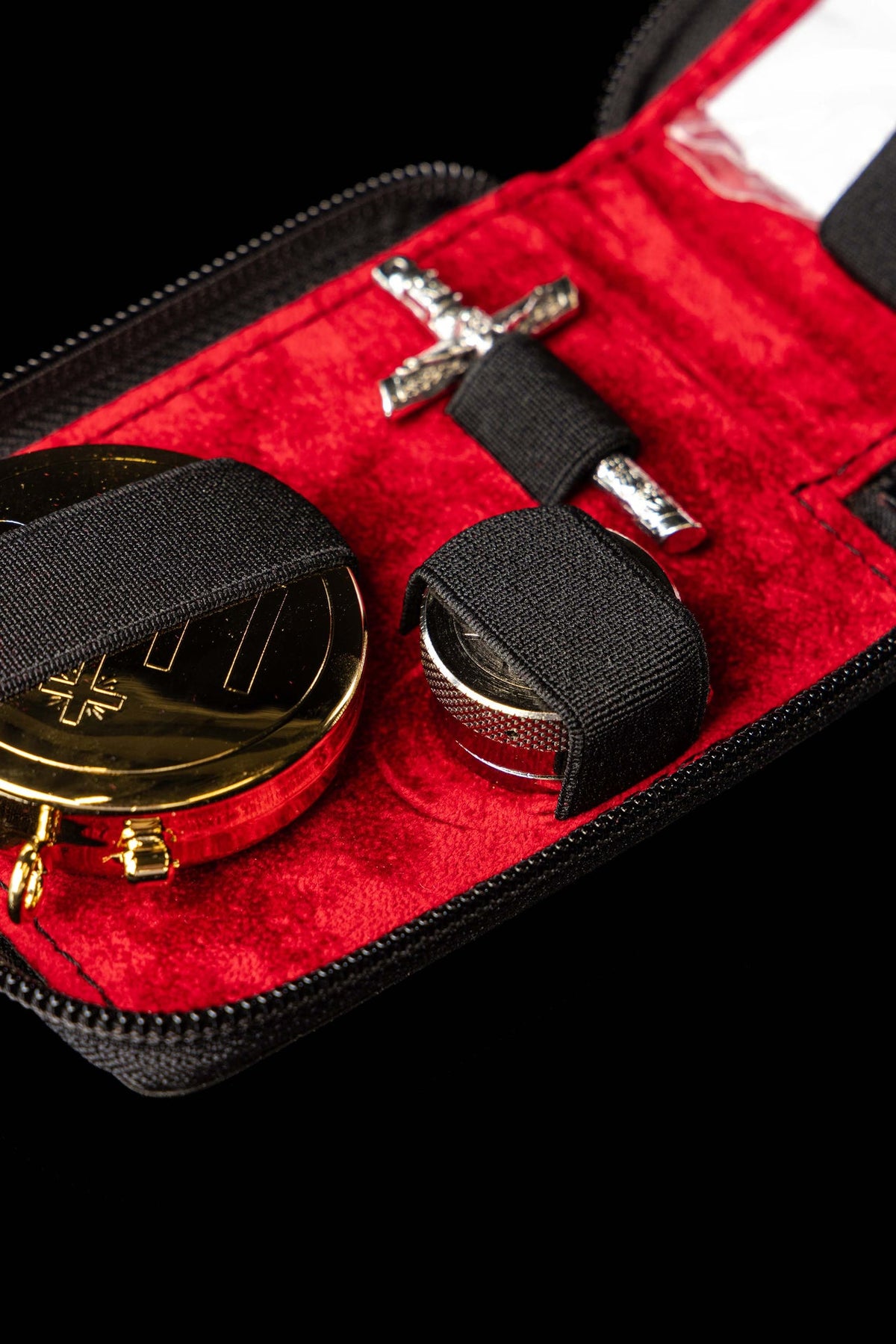 Burse with Liturgical Accessories in a Hard Case