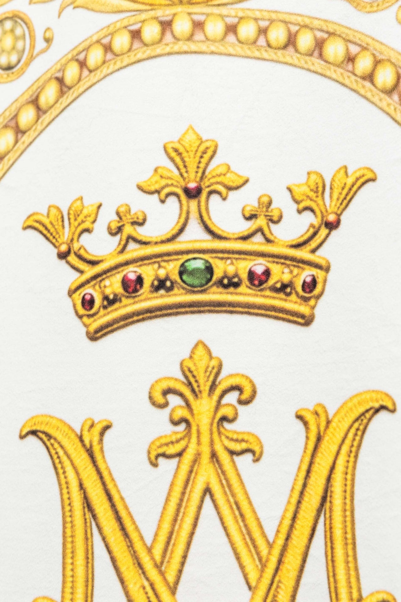 Double-Sided Printed Liturgical Banner with Our Lady of the Assumption and Marian Monogram