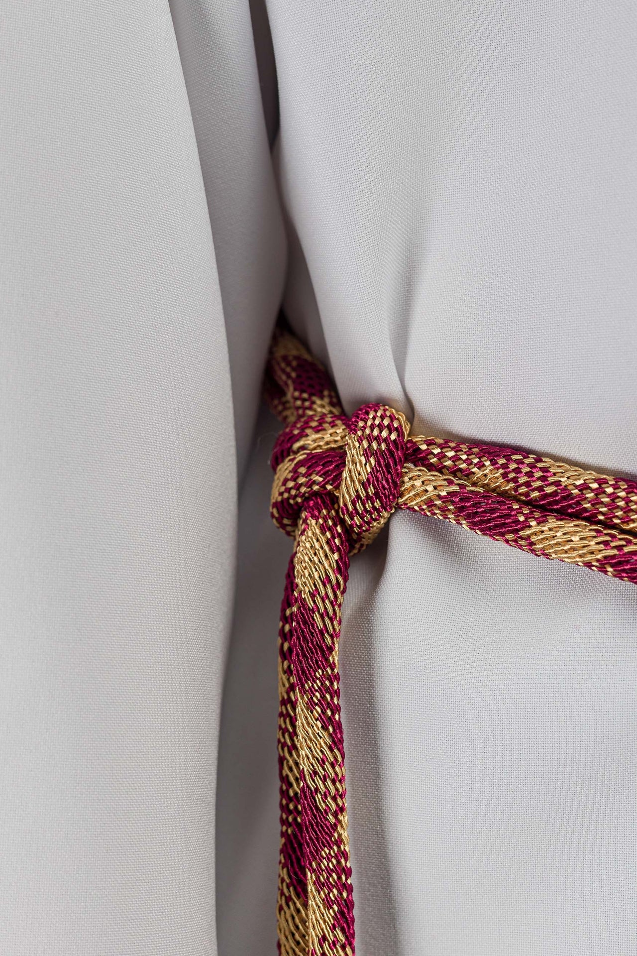 Red and Gold Liturgical Cincture Premium - CHASUBLES.COM