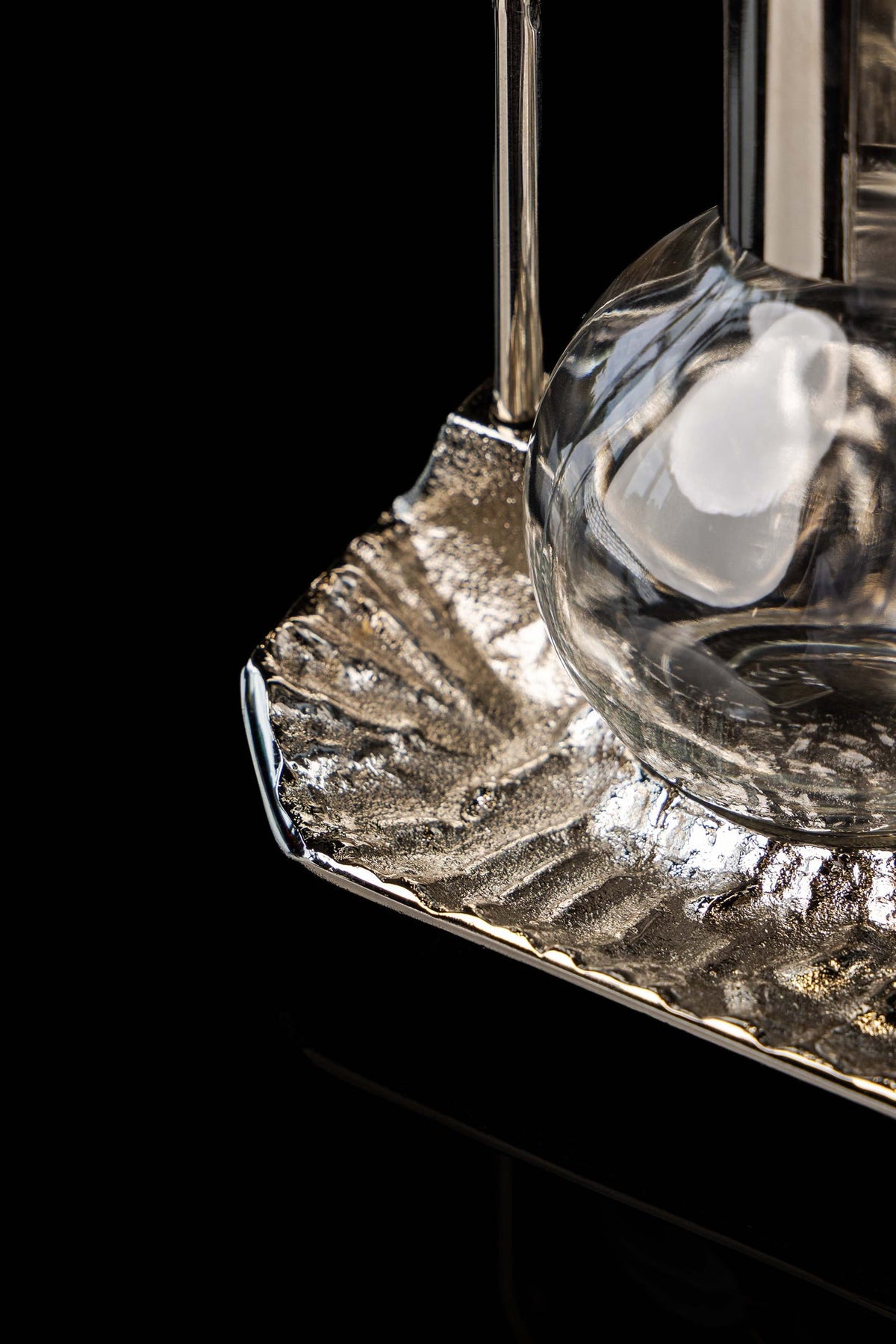 Liturgical Cruets with Nickel-Plated Tray, 100 ml