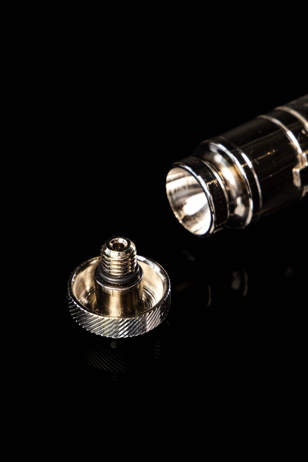 Metal Aspergillum with Case, 6.75 in (17 cm)