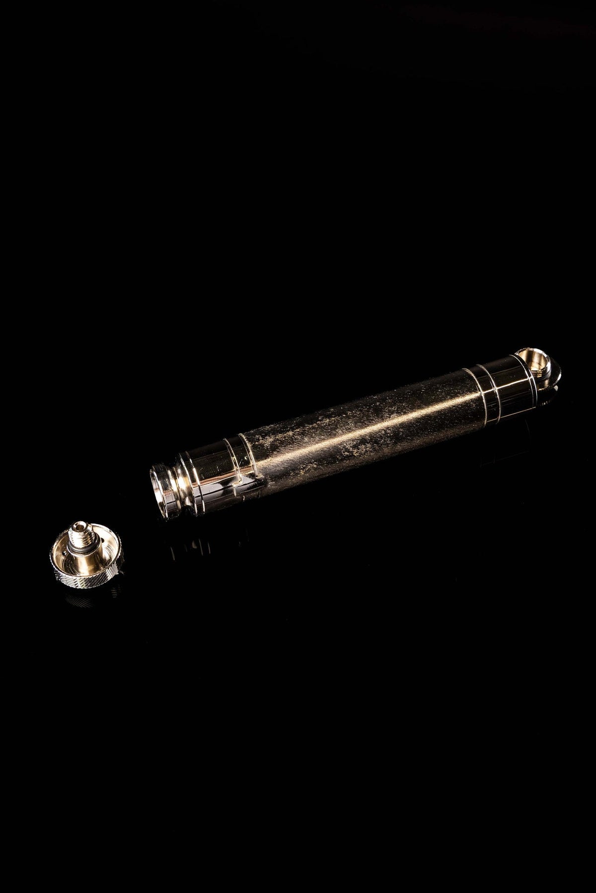 Metal Aspergillum with Case, 6.75 in (17 cm)