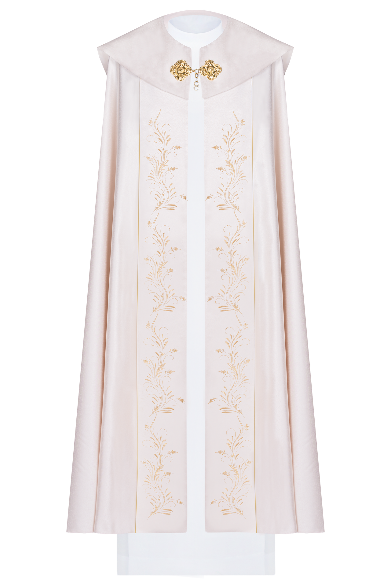 Ecru Eucharistic Cope with the IHS Motif