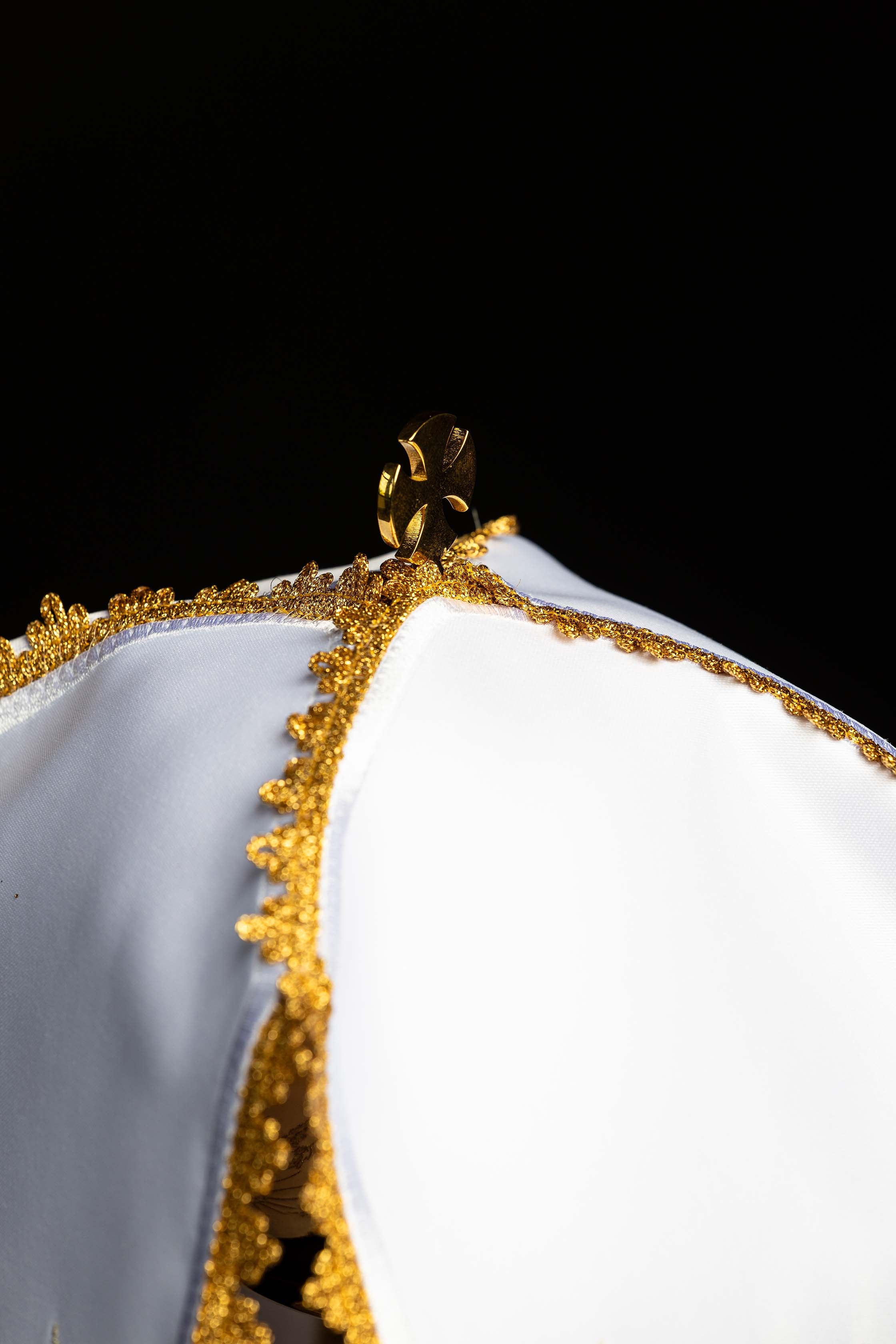 Ciborium Veil with Embroidered IHS Motif