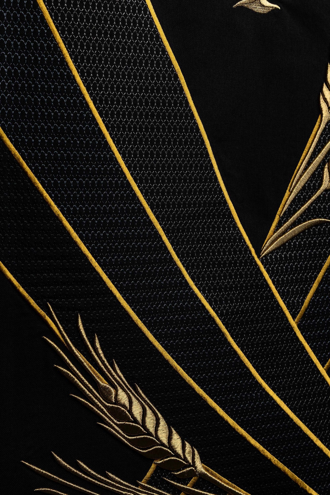Black lectern cloth with PAX embroidery
