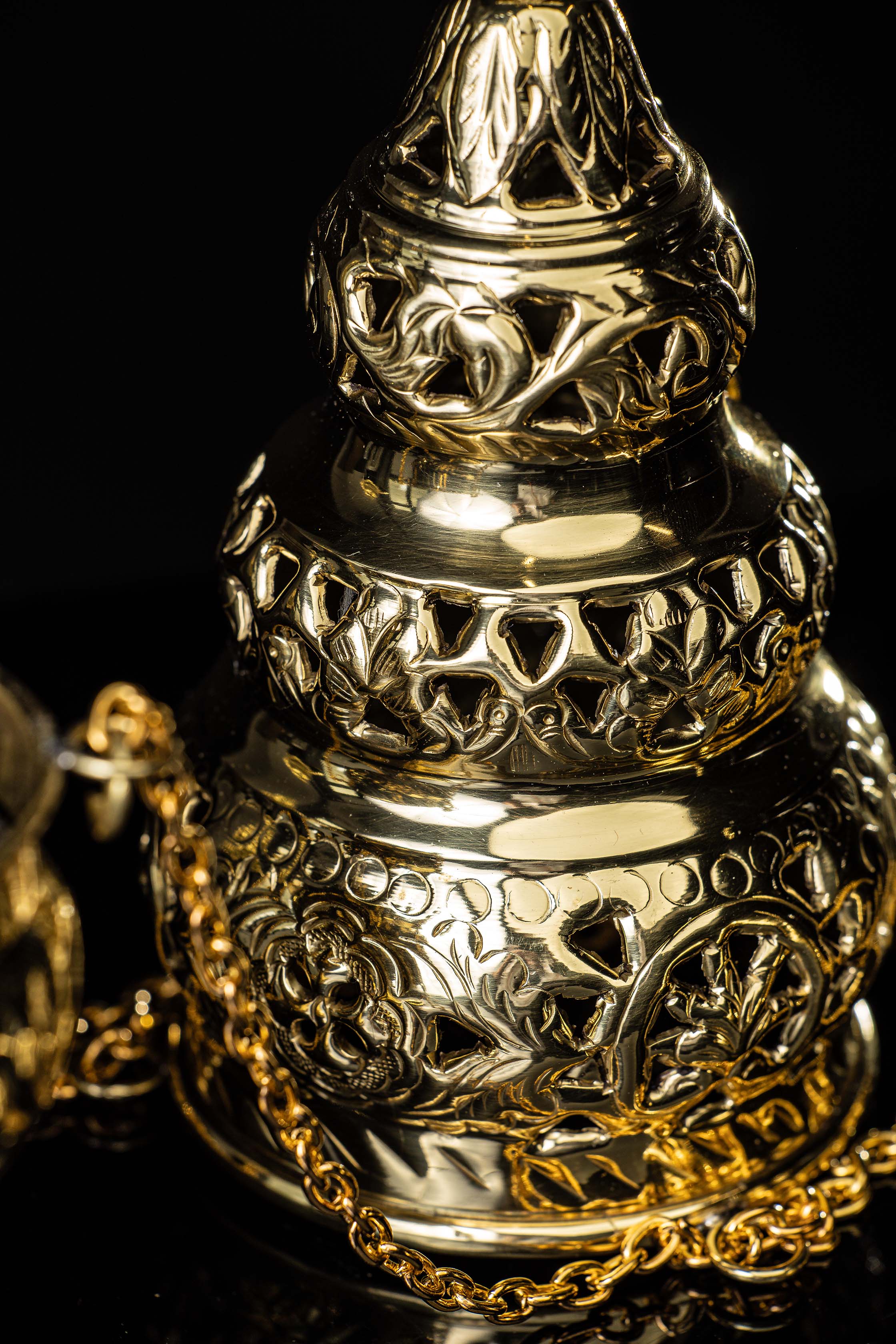 Thurible - brass - 29 cm