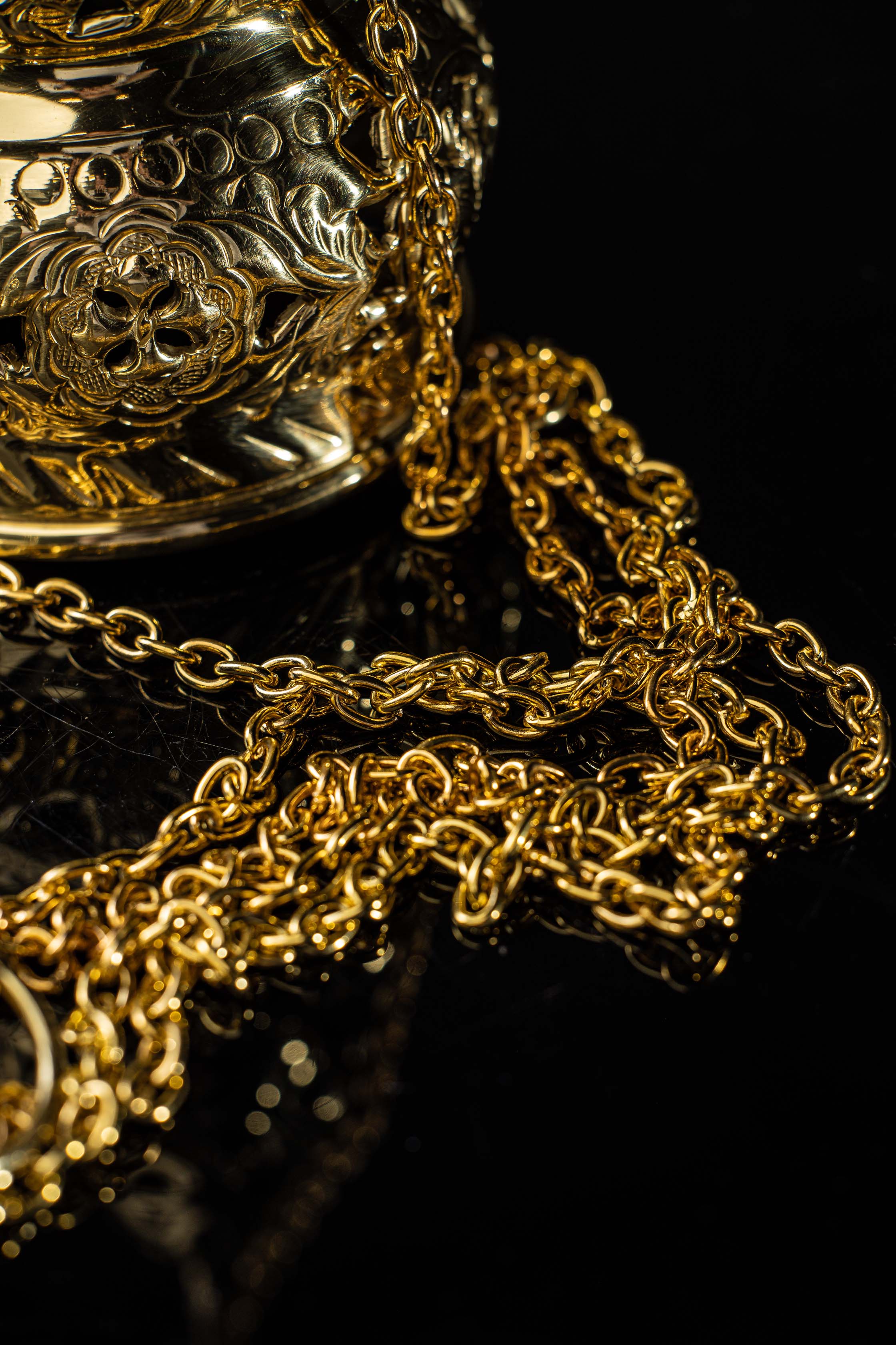 Thurible - brass - 29 cm