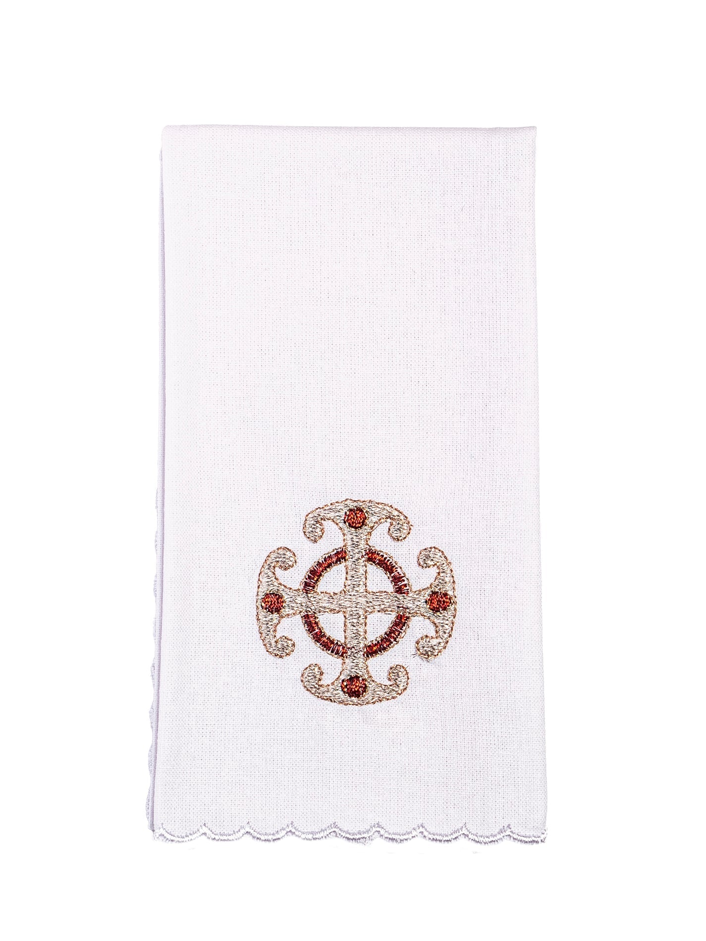 Bielizna kielichowa bogato haftowana