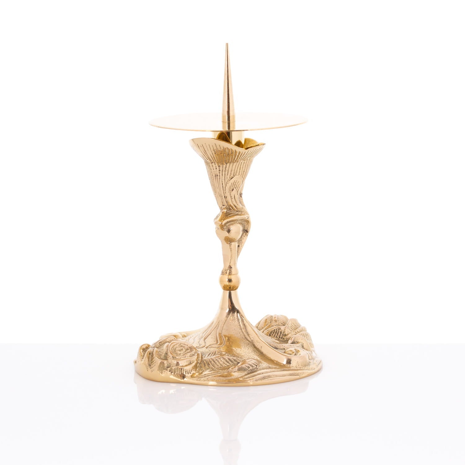 Brass Candlestick – 5.5 in P71 - CHASUBLES.COM