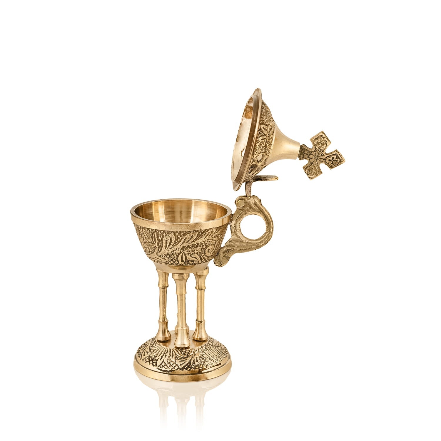 Brass Incense Censer PO-35 - CHASUBLES.COM