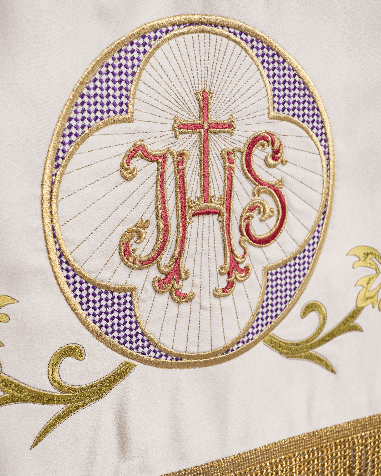 Canopy embroidered with colorful flower motifs KBA/006 130*160 - HAFTINAUSA.COM