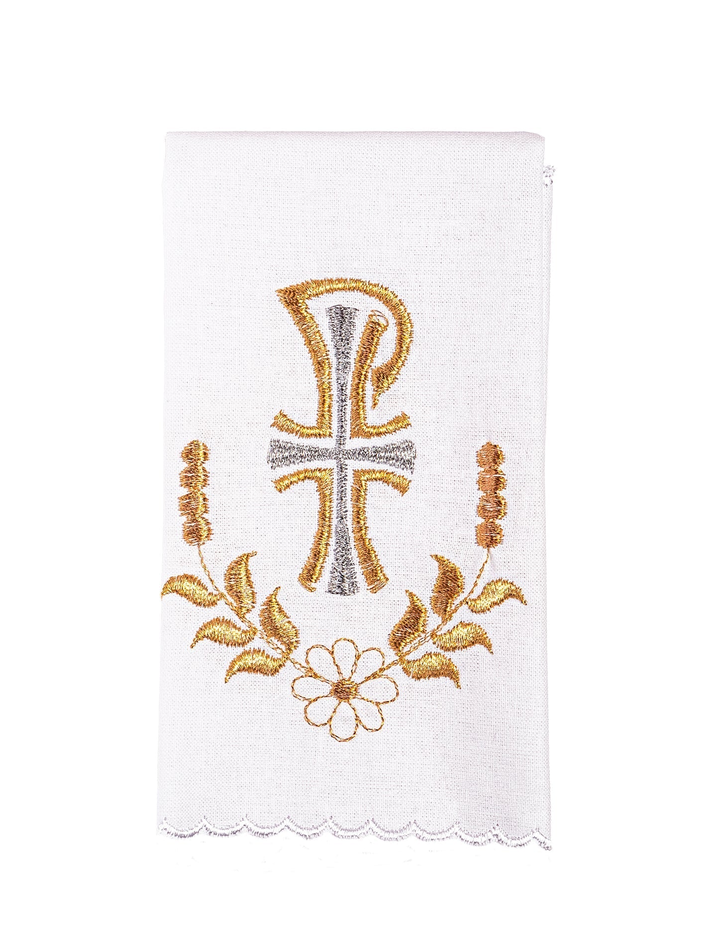 Chalice Linens Embroidered with PAX Motif KK/073 - HAFTINAUSA.COM
