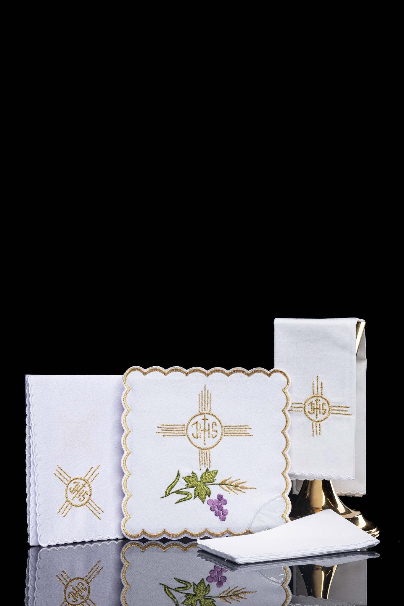 Chalice Linens with Cross Motif KK/012 - CHASUBLES.COM